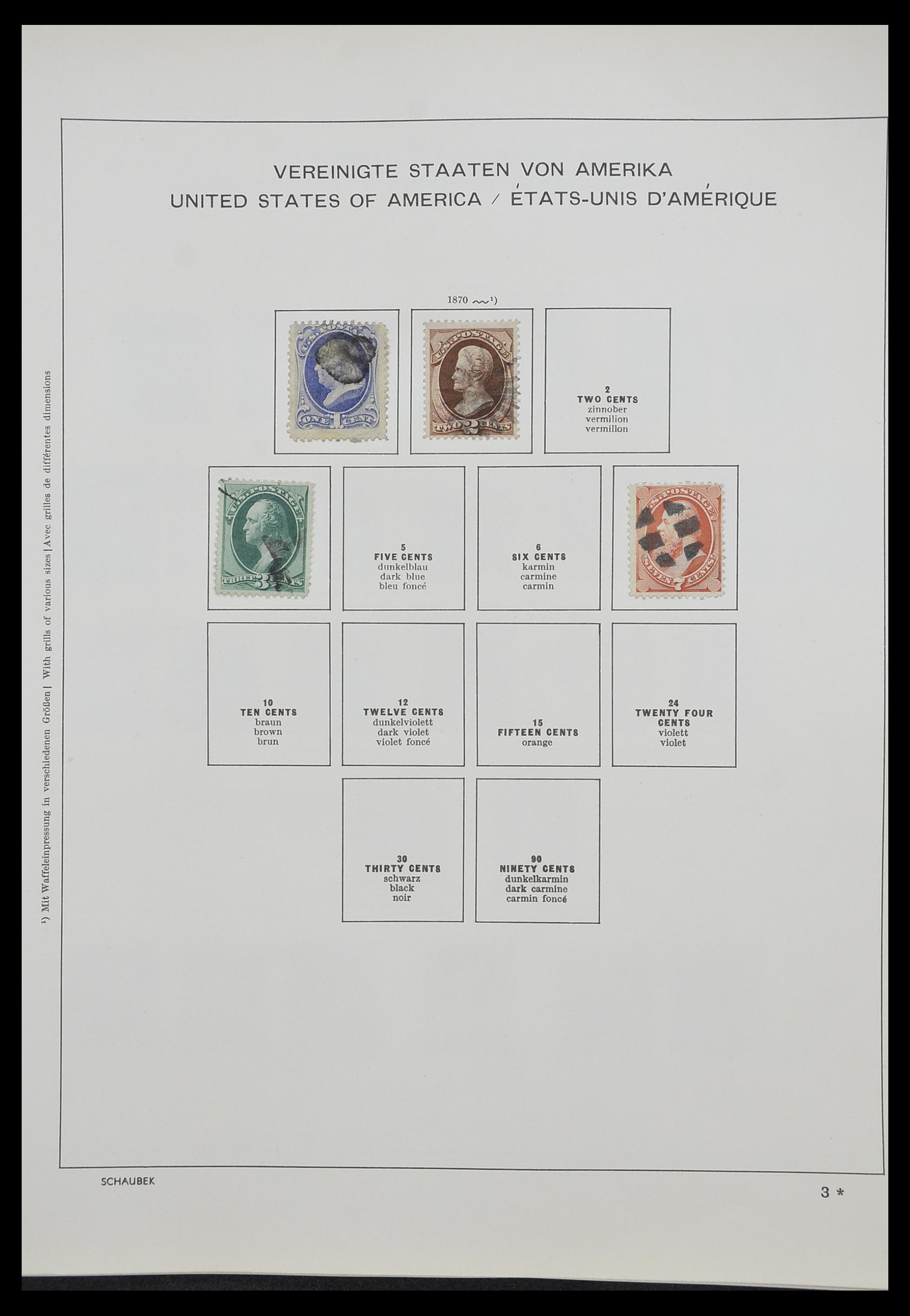 33211 008 - Stamp collection 33211 USA 1847-2010.