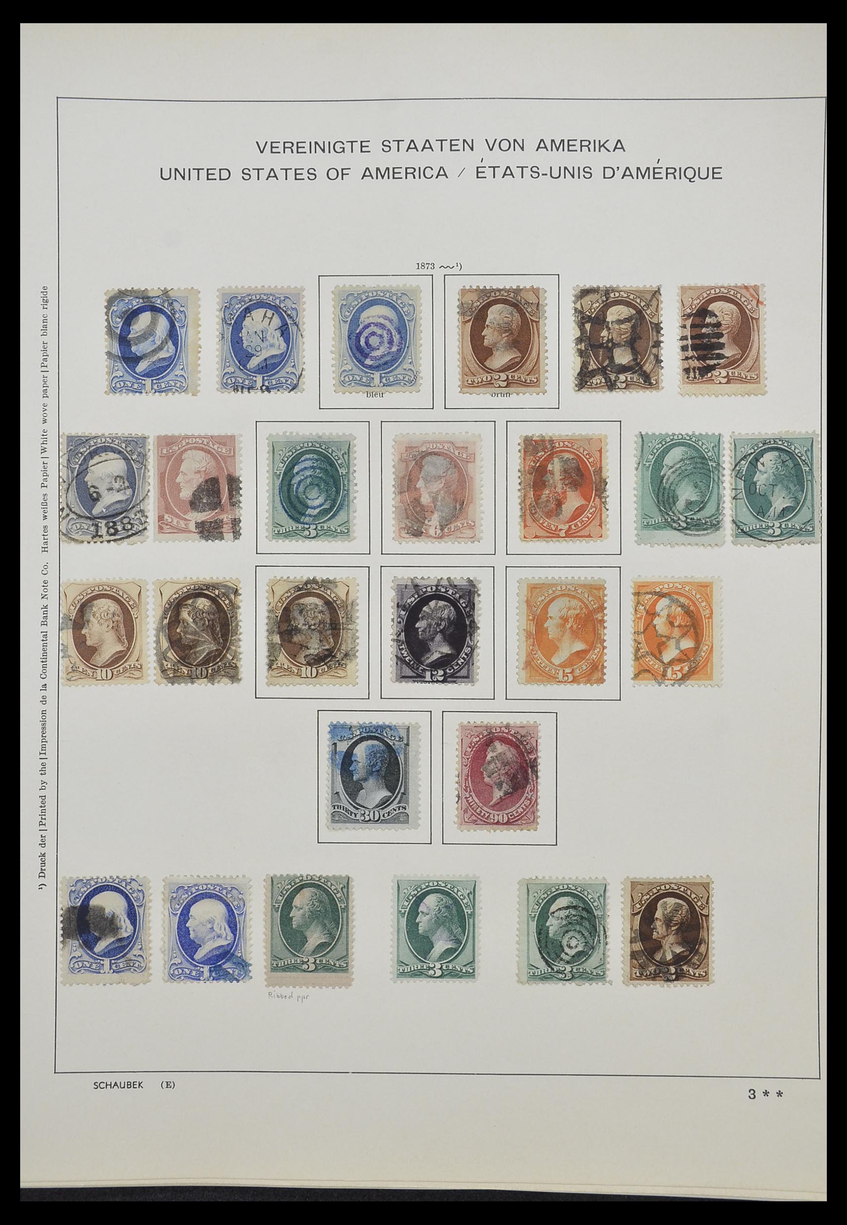 33211 009 - Stamp collection 33211 USA 1847-2010.