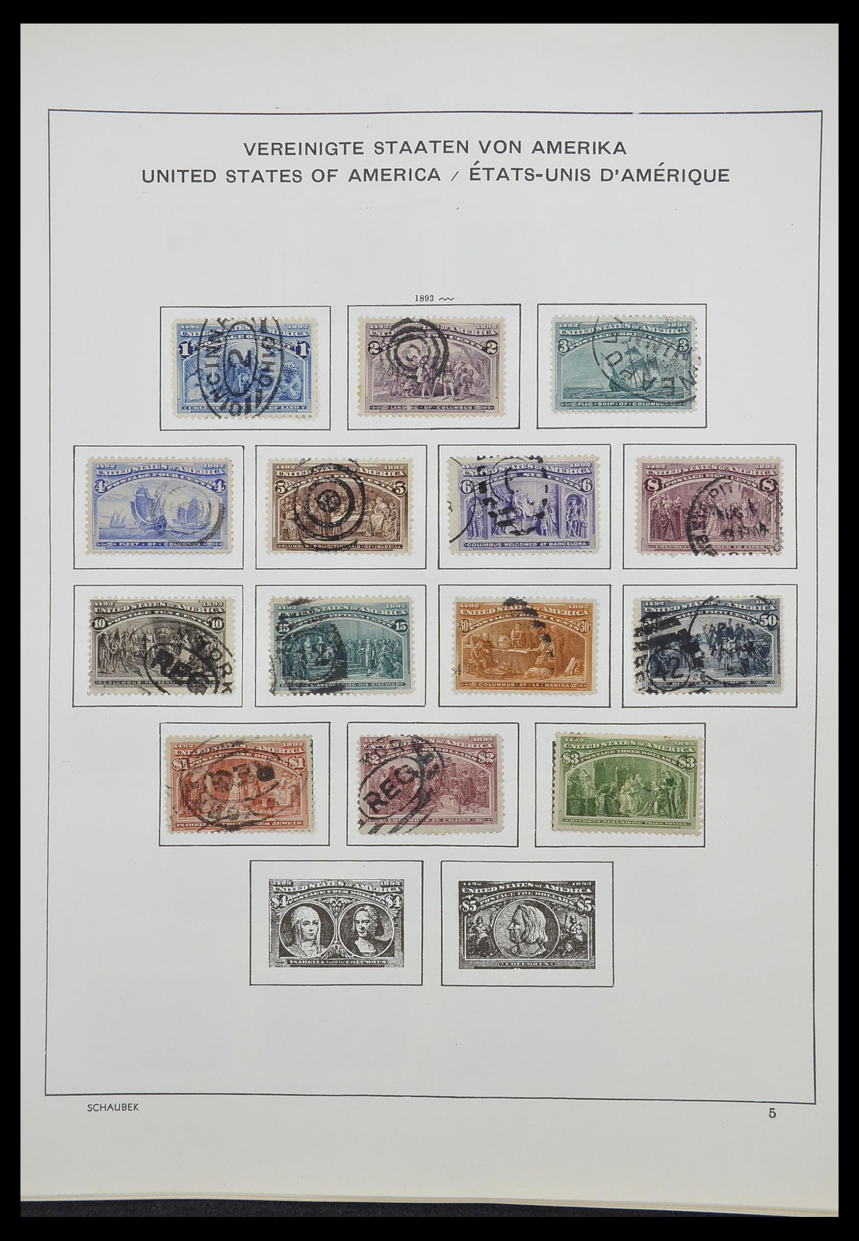33211 014 - Postzegelverzameling 33211 USA 1847-2010.