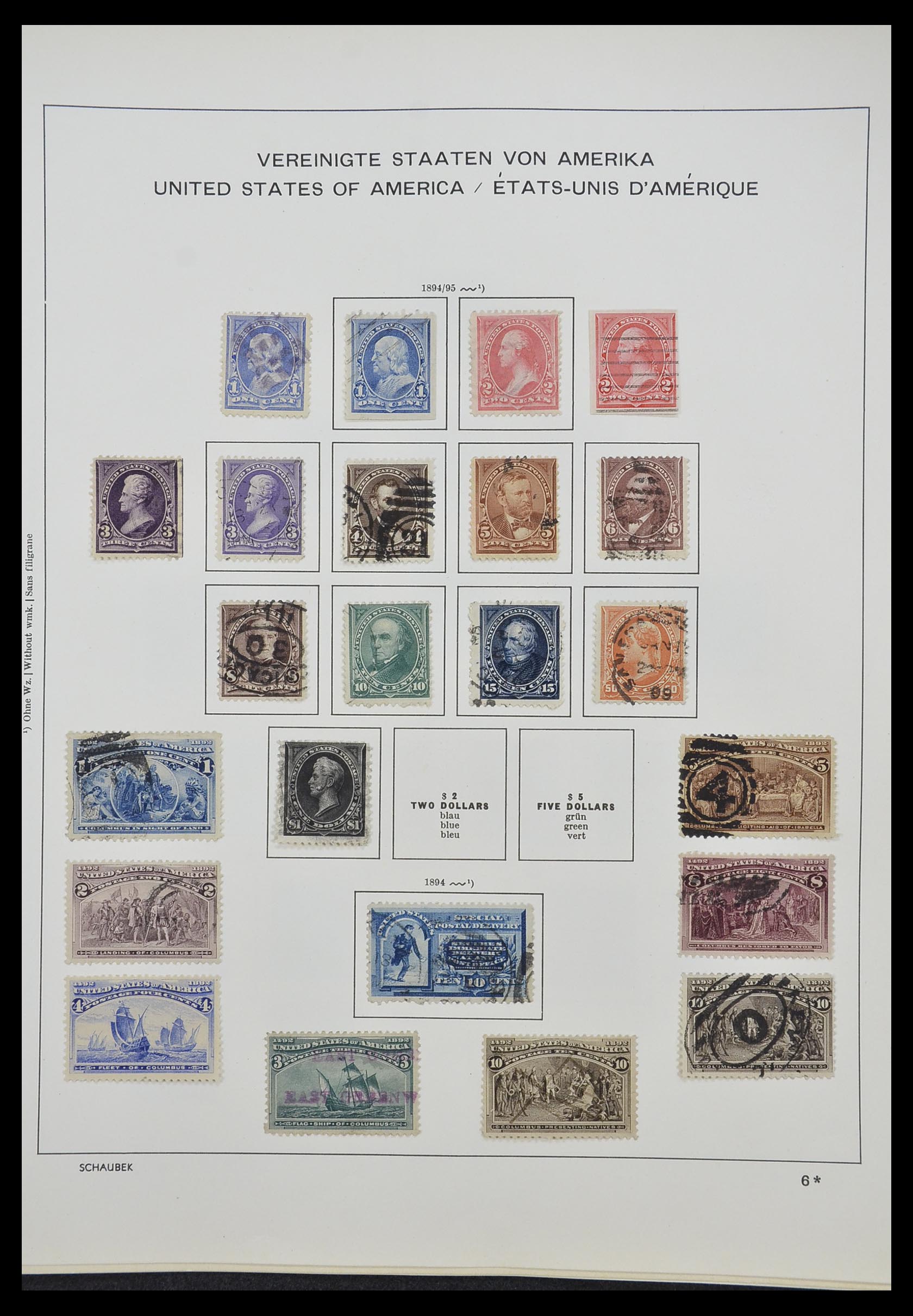 33211 016 - Stamp collection 33211 USA 1847-2010.