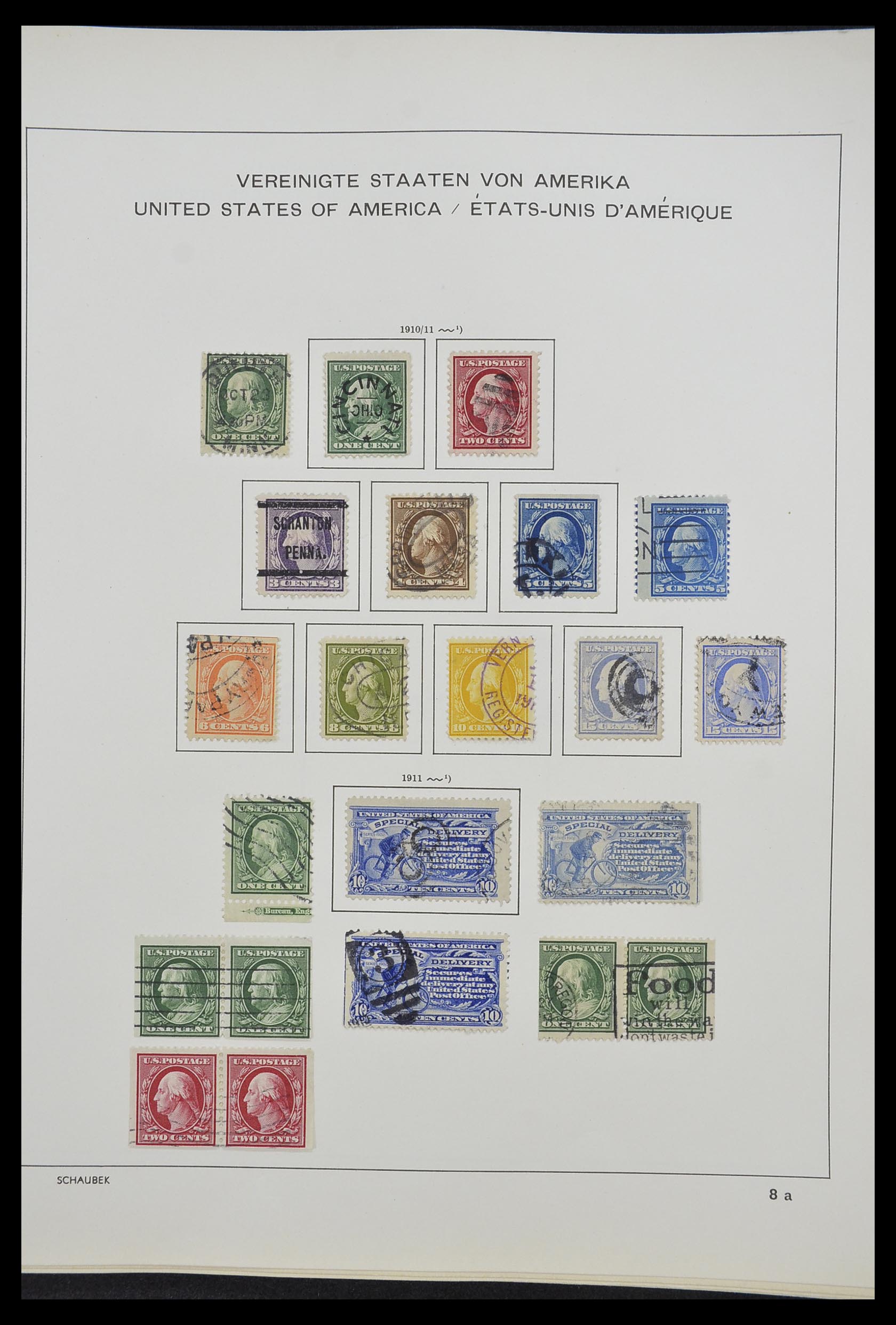 33211 021 - Stamp collection 33211 USA 1847-2010.