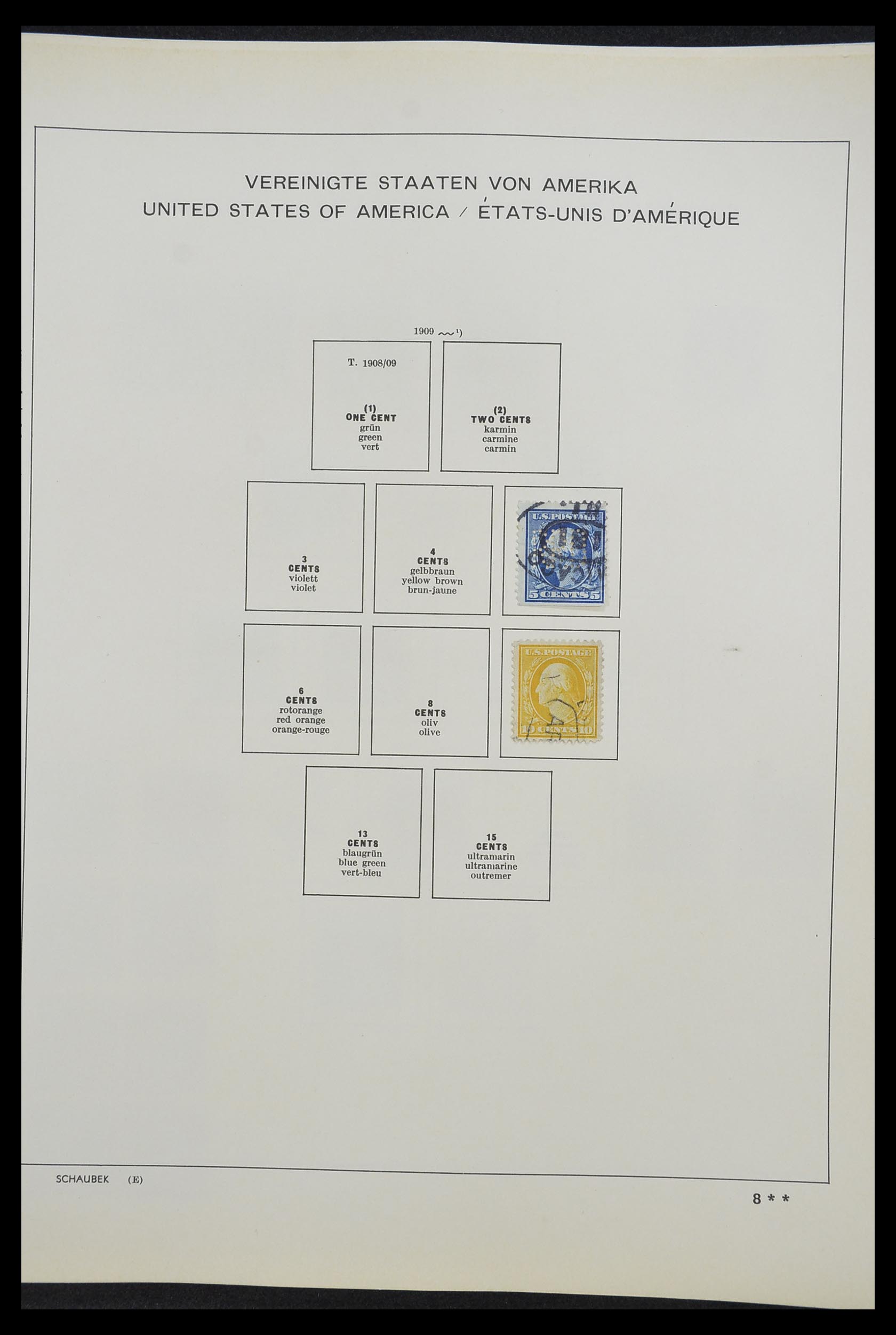 33211 022 - Stamp collection 33211 USA 1847-2010.