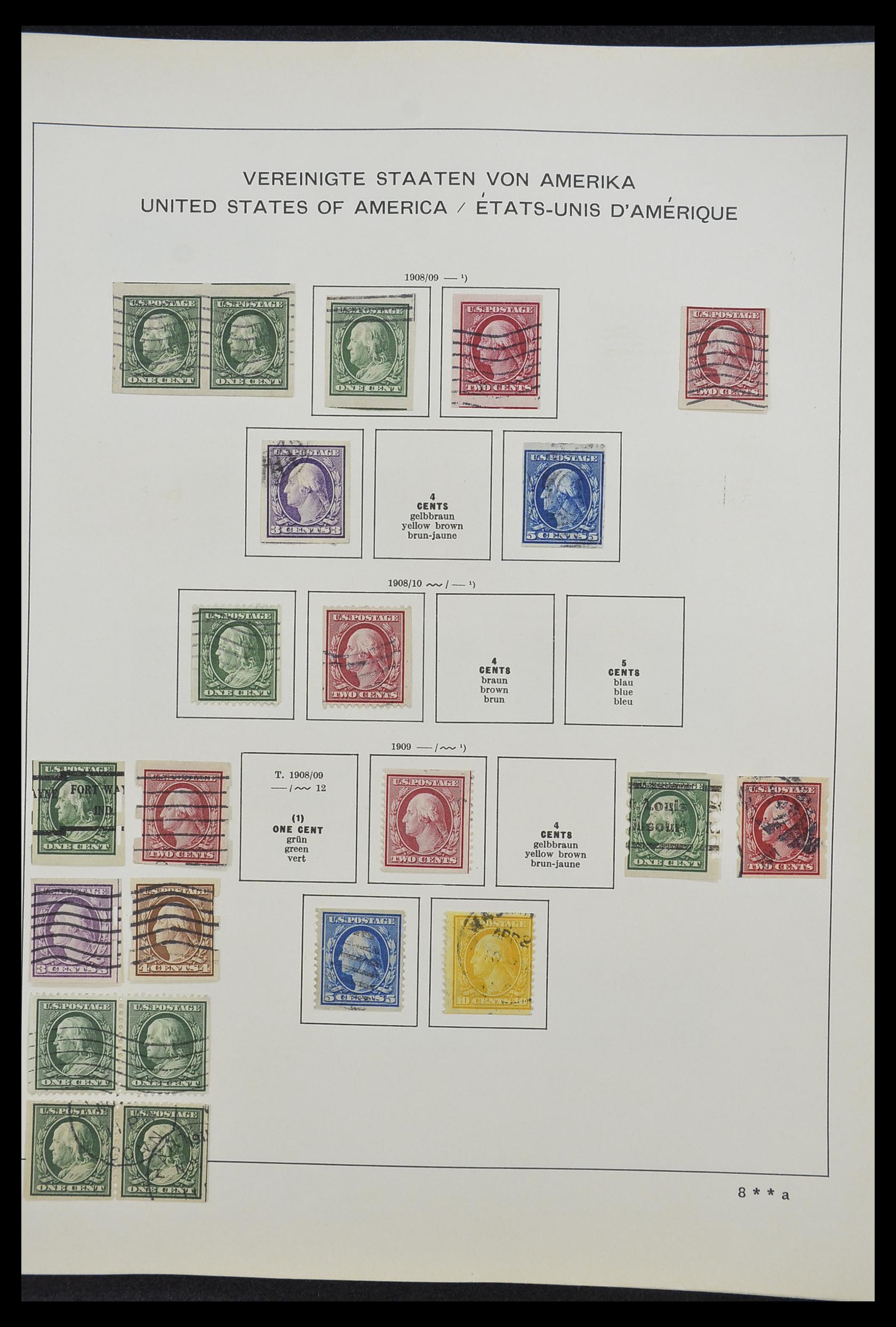 33211 023 - Stamp collection 33211 USA 1847-2010.