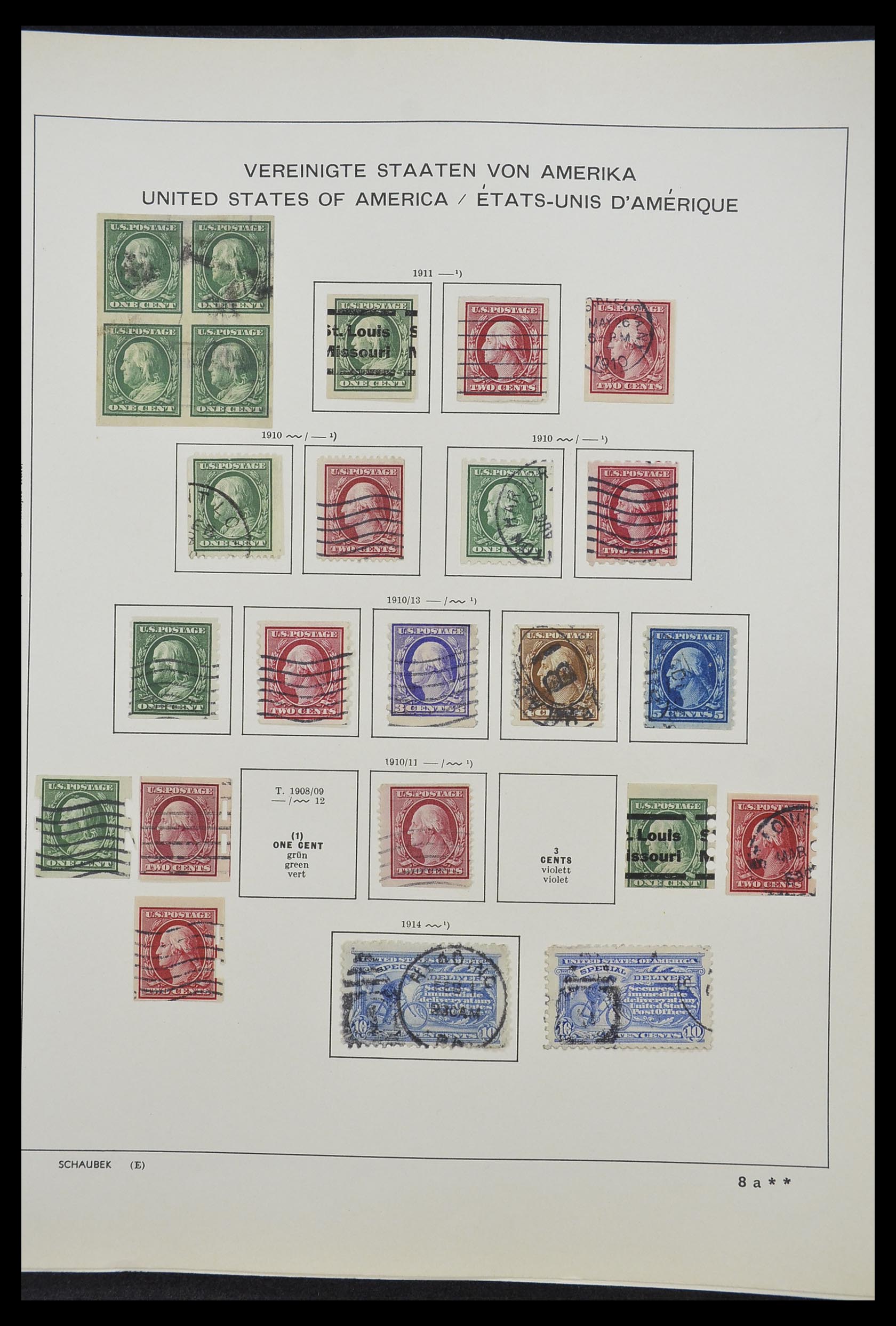 33211 024 - Stamp collection 33211 USA 1847-2010.
