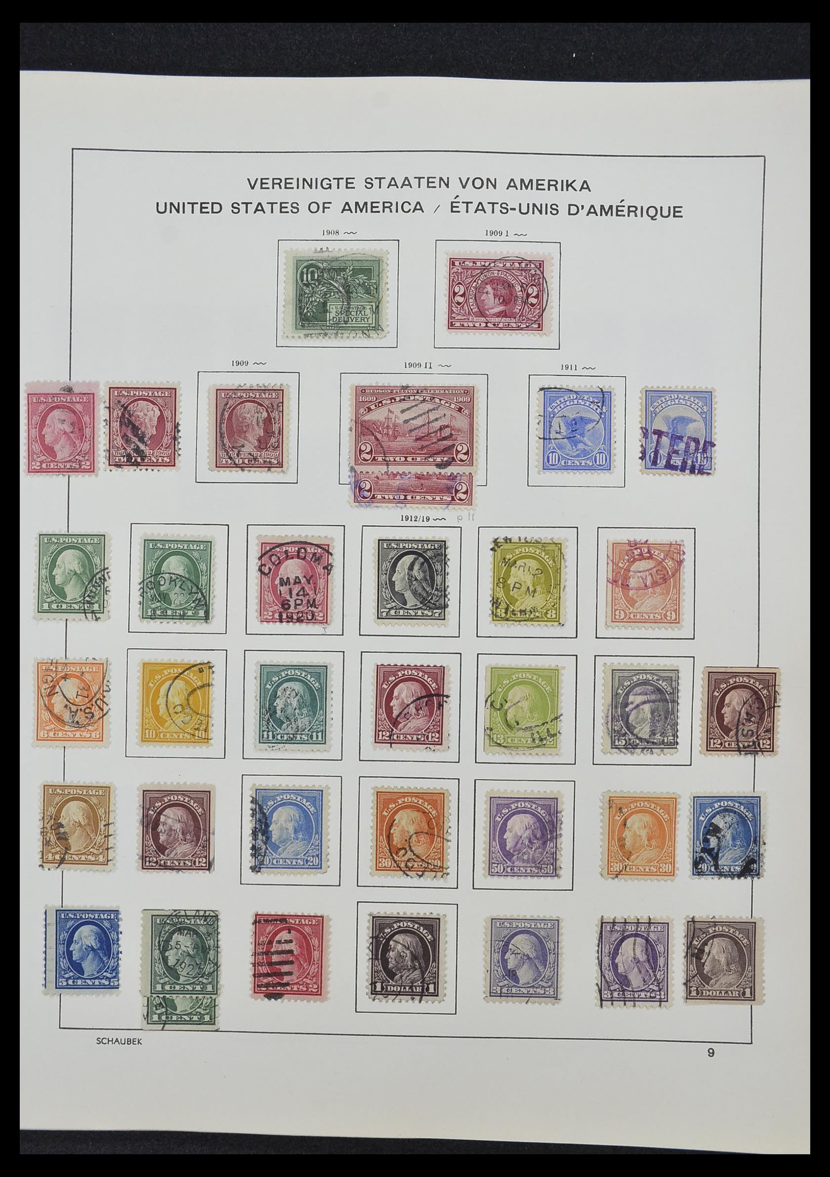 33211 025 - Stamp collection 33211 USA 1847-2010.