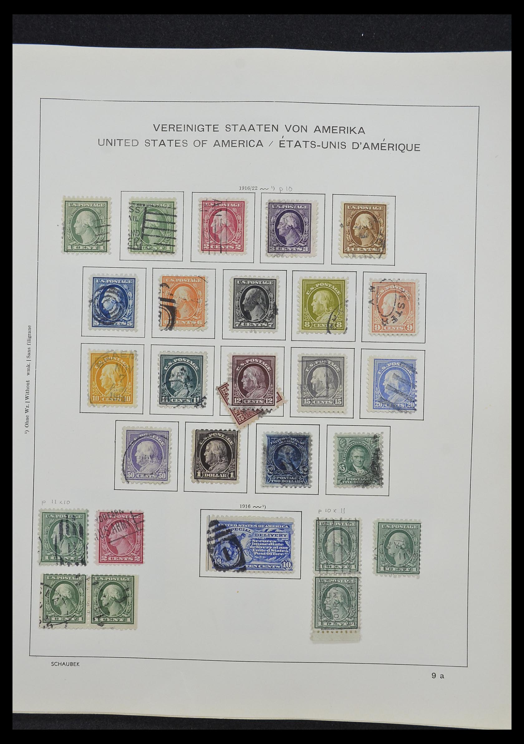 33211 027 - Stamp collection 33211 USA 1847-2010.