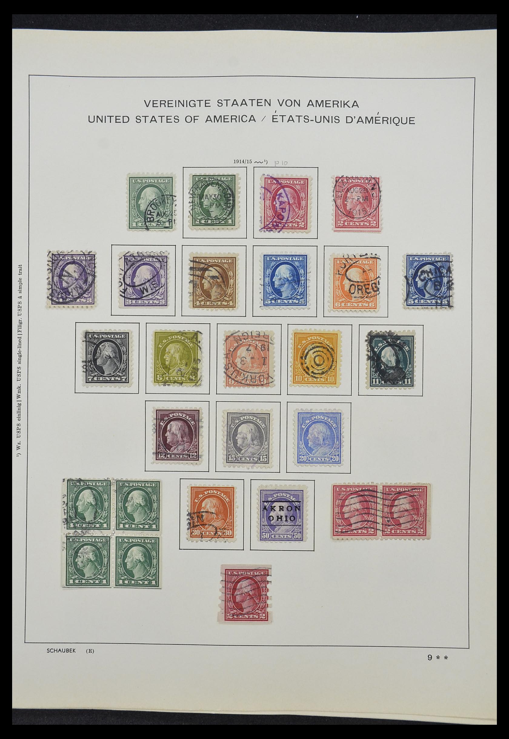 33211 028 - Stamp collection 33211 USA 1847-2010.