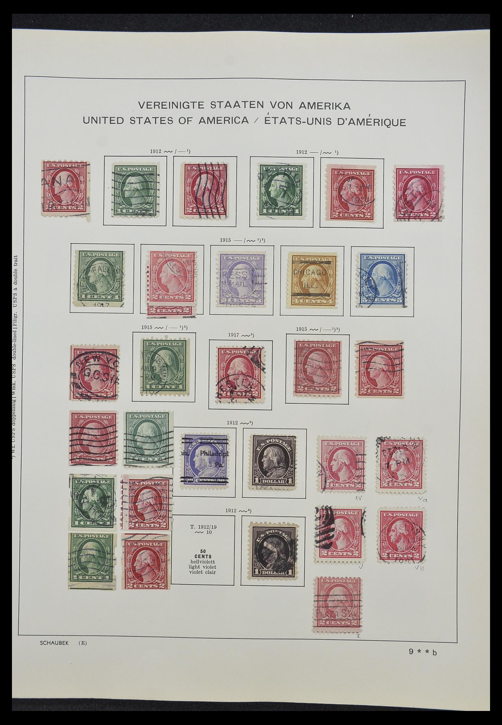 33211 030 - Stamp collection 33211 USA 1847-2010.