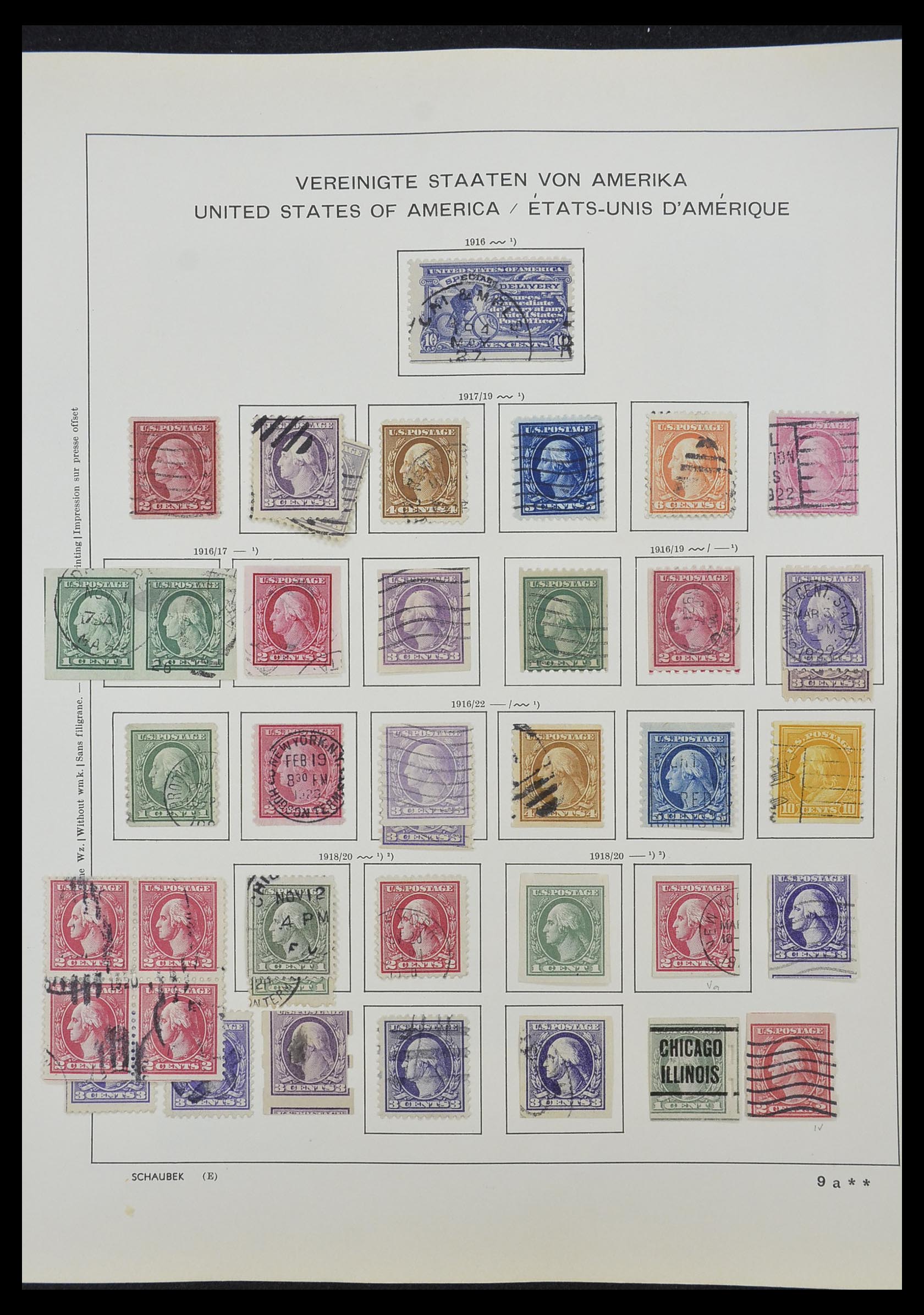 33211 031 - Stamp collection 33211 USA 1847-2010.