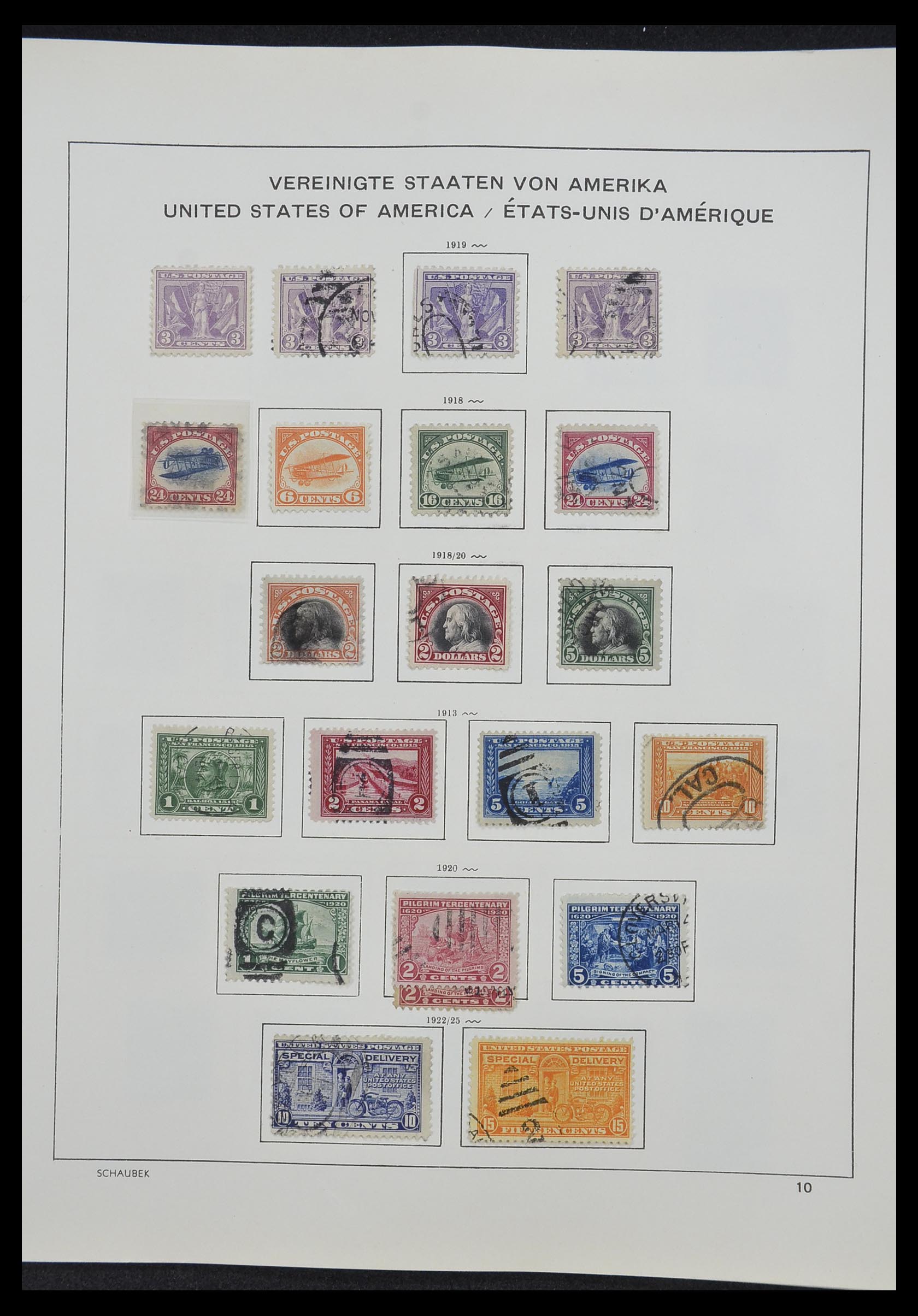 33211 034 - Stamp collection 33211 USA 1847-2010.
