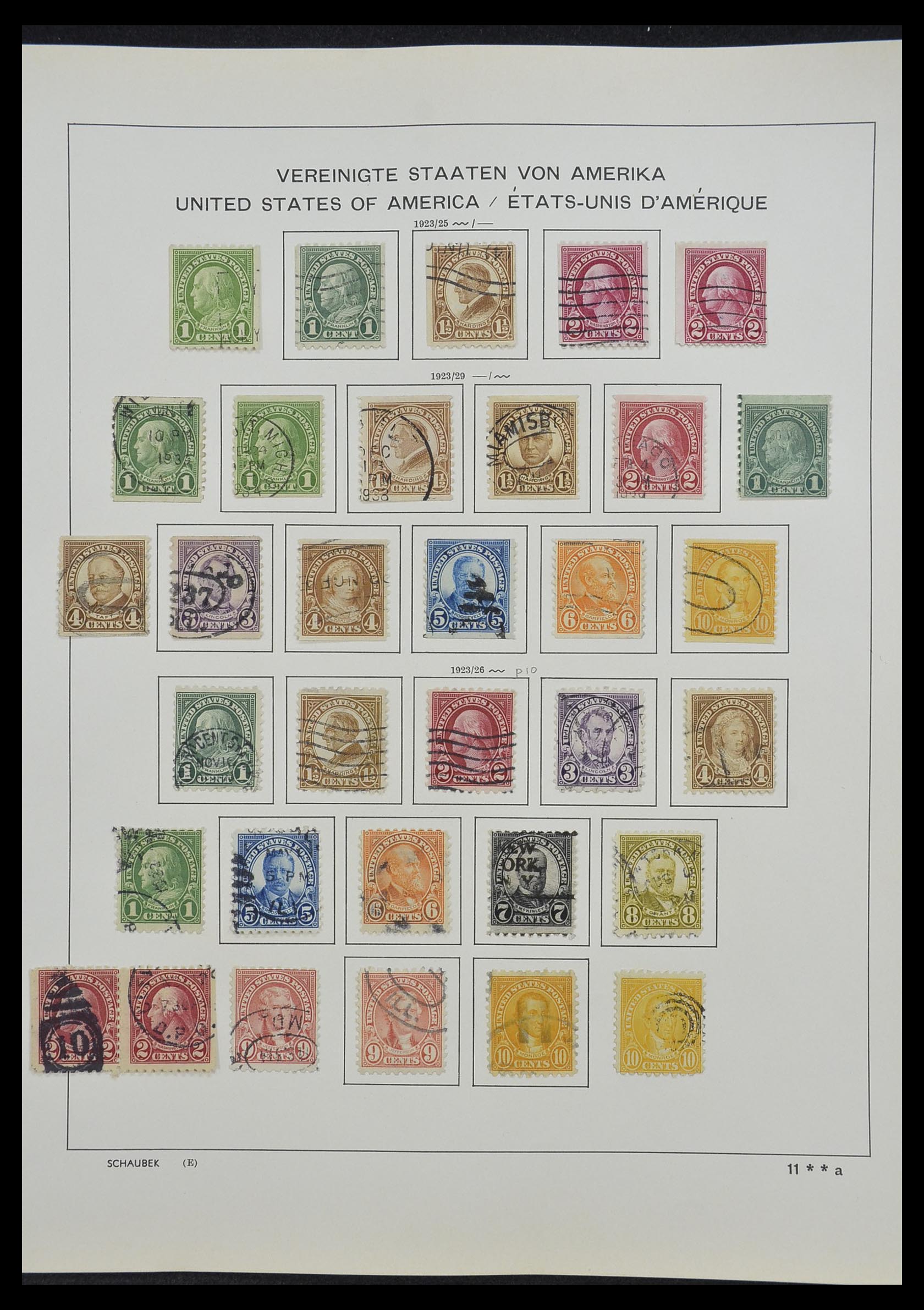 33211 038 - Stamp collection 33211 USA 1847-2010.
