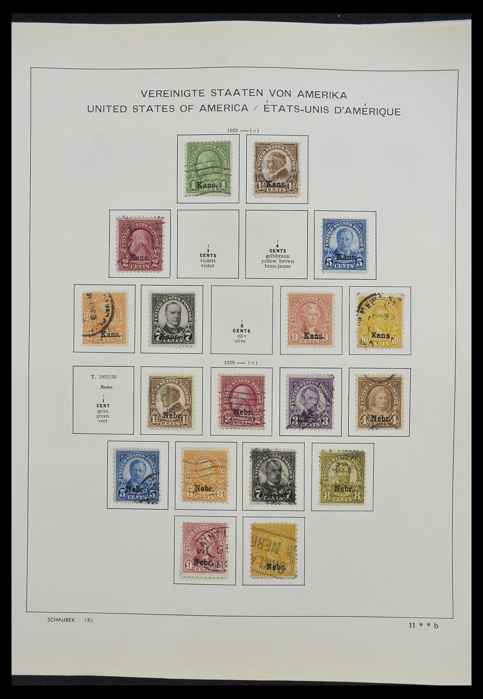 33211 039 - Stamp collection 33211 USA 1847-2010.