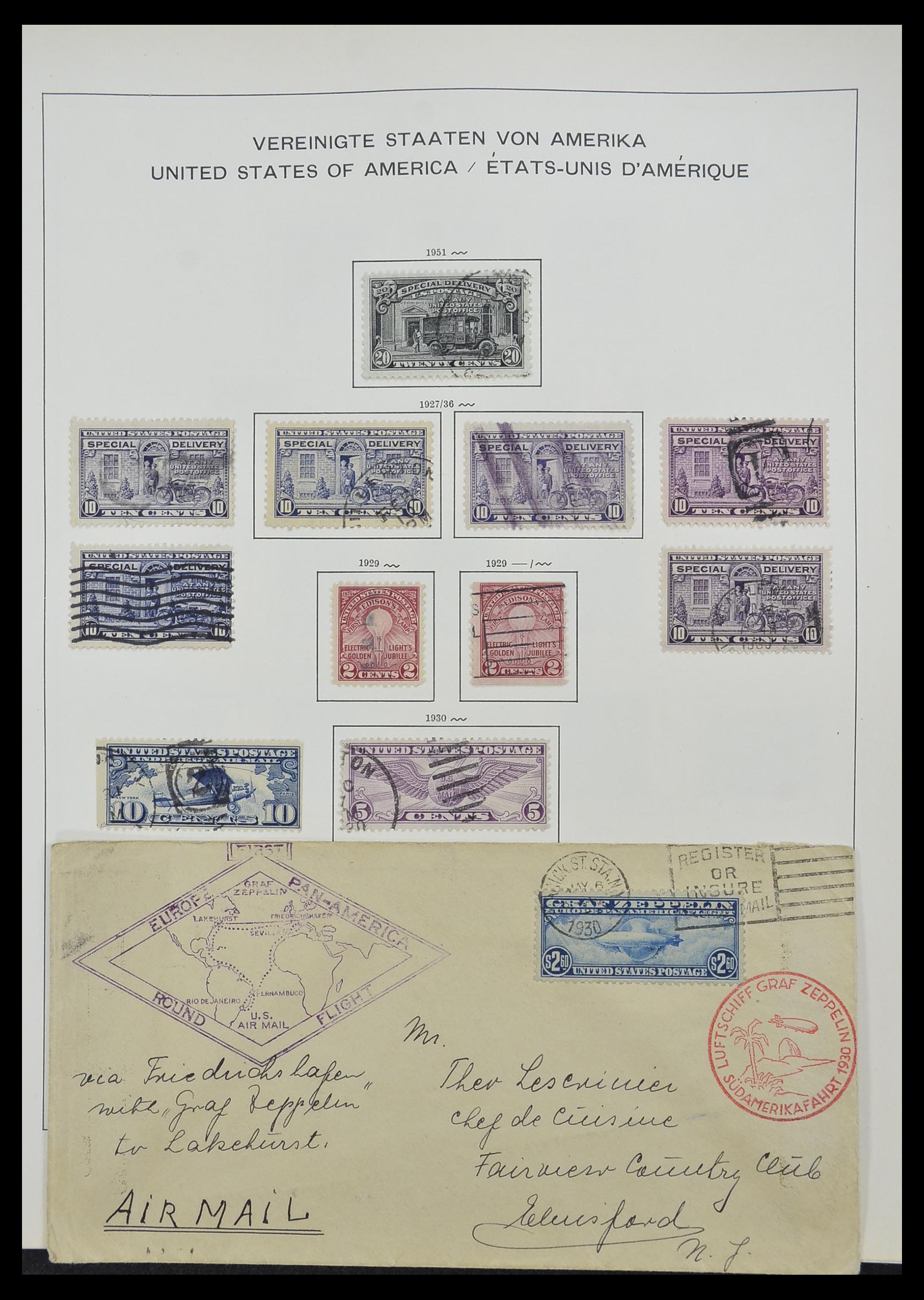 33211 043 - Postzegelverzameling 33211 USA 1847-2010.