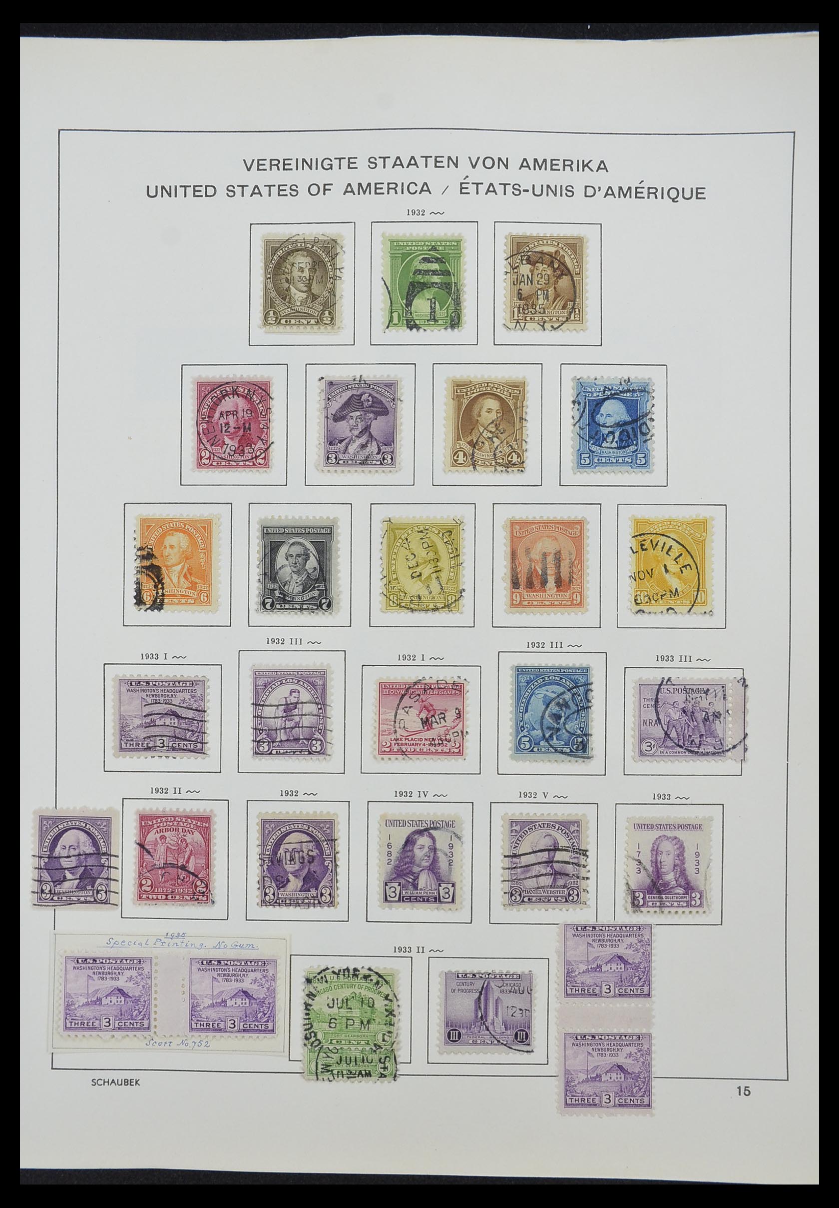 33211 044 - Postzegelverzameling 33211 USA 1847-2010.