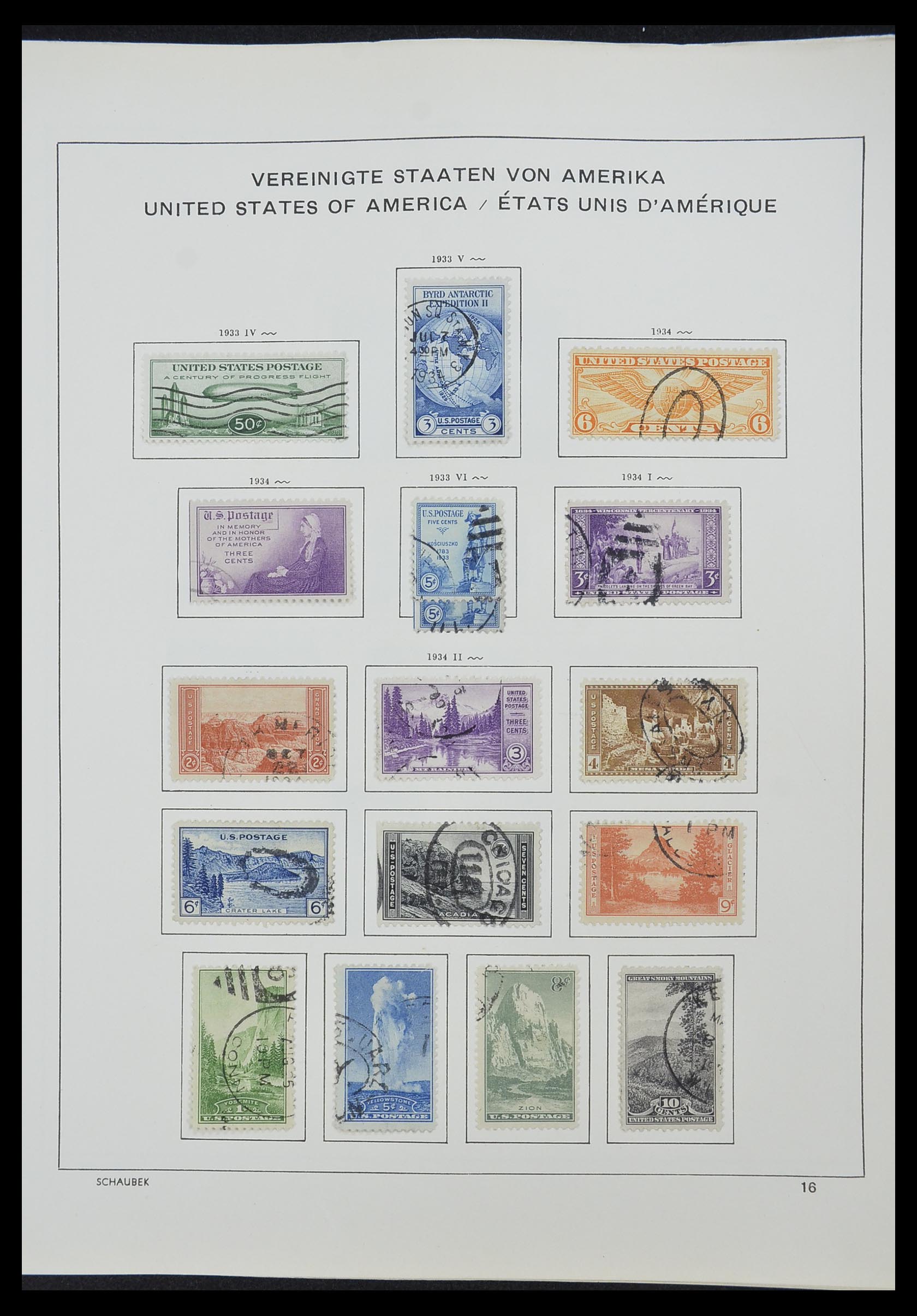 33211 045 - Postzegelverzameling 33211 USA 1847-2010.