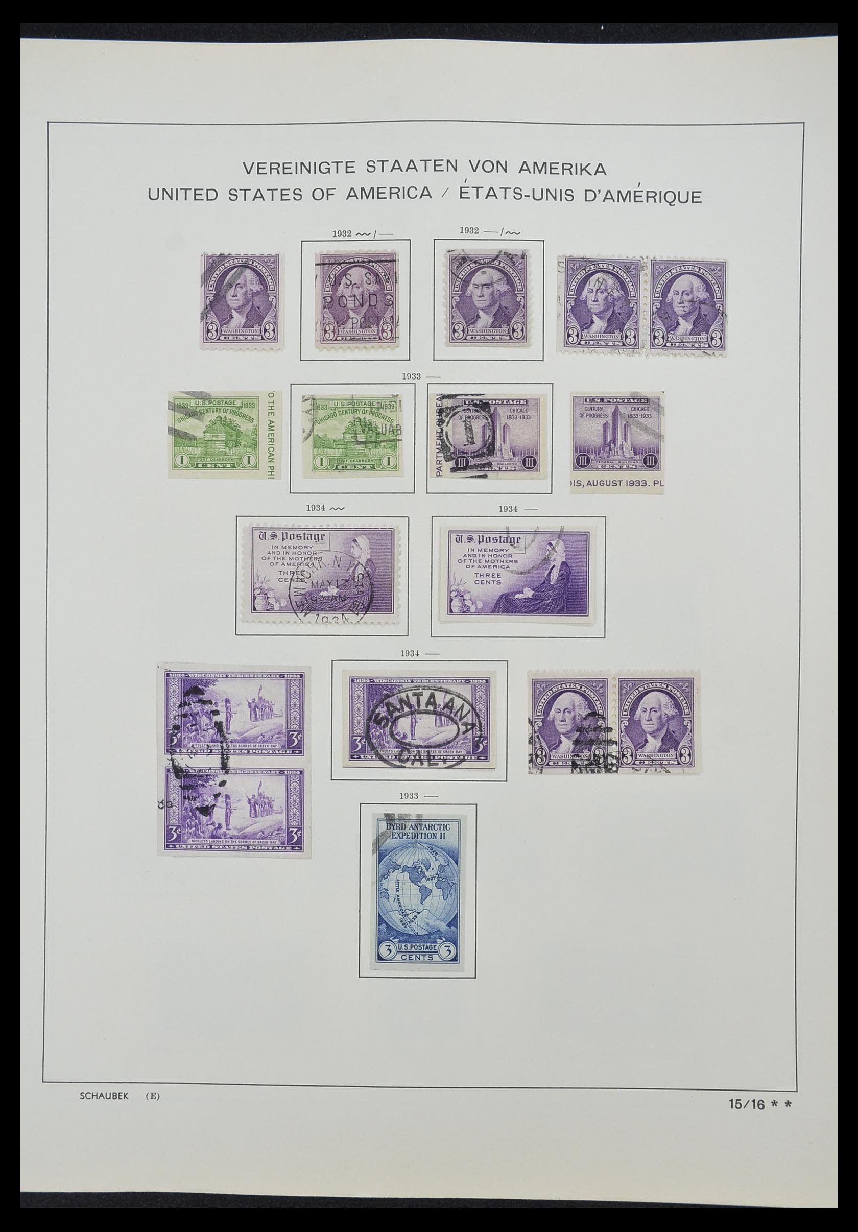 33211 047 - Stamp collection 33211 USA 1847-2010.