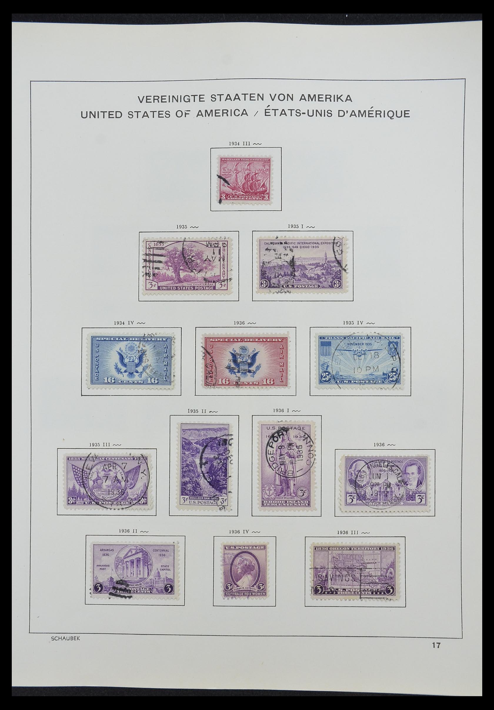 33211 048 - Stamp collection 33211 USA 1847-2010.