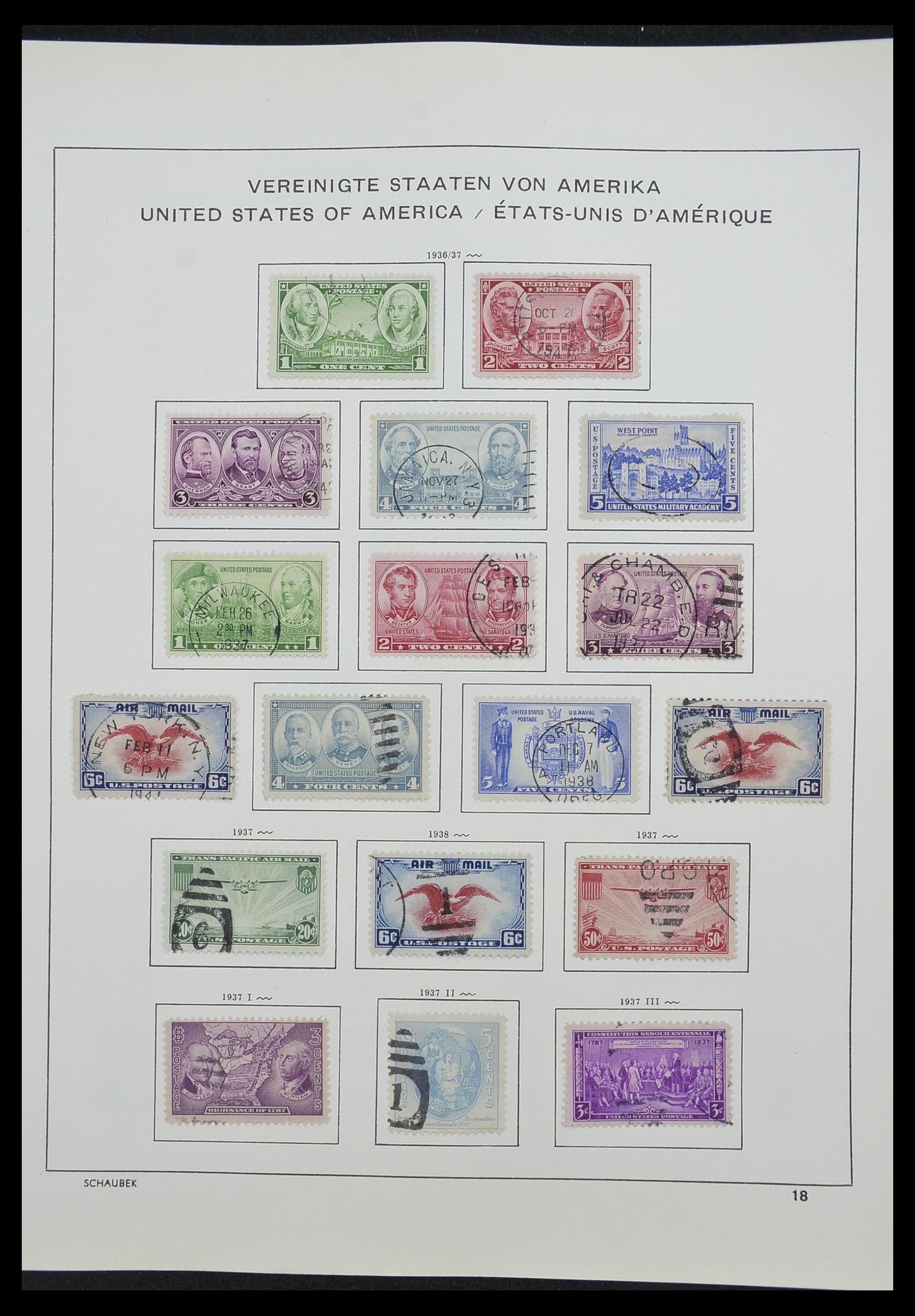 33211 049 - Stamp collection 33211 USA 1847-2010.