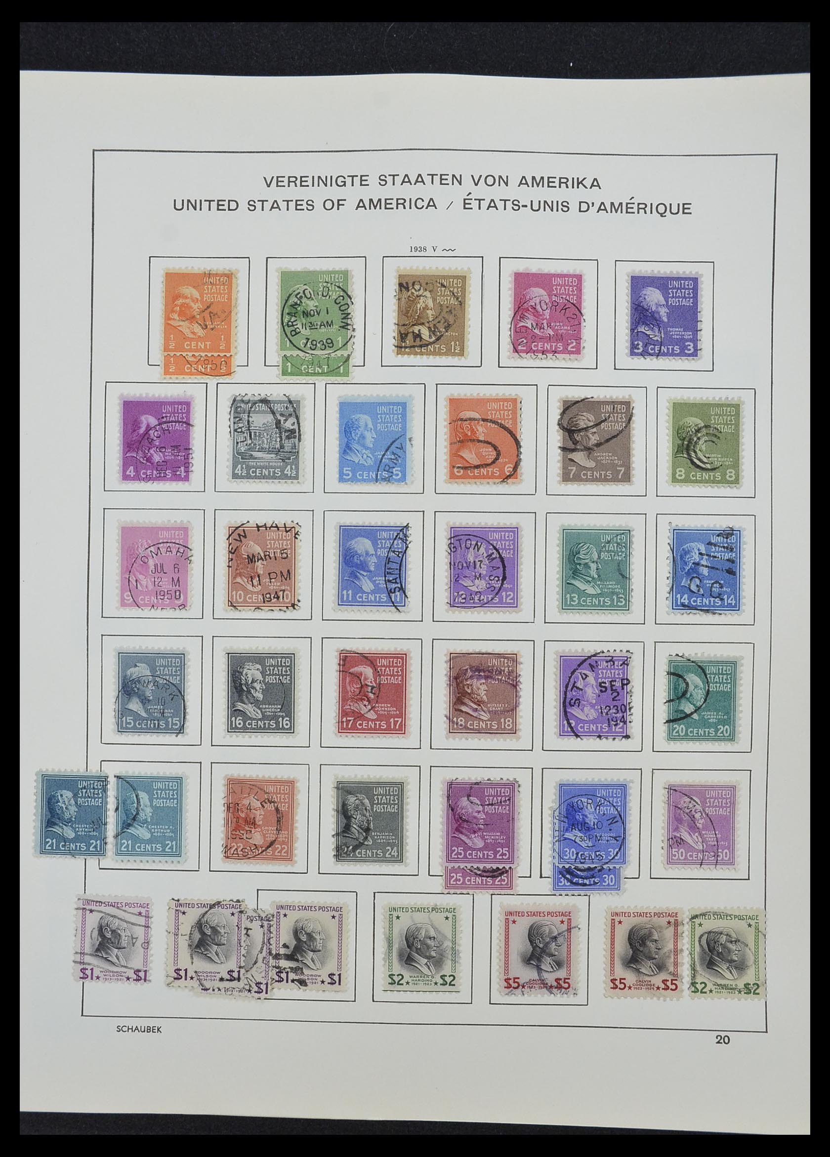 33211 051 - Postzegelverzameling 33211 USA 1847-2010.