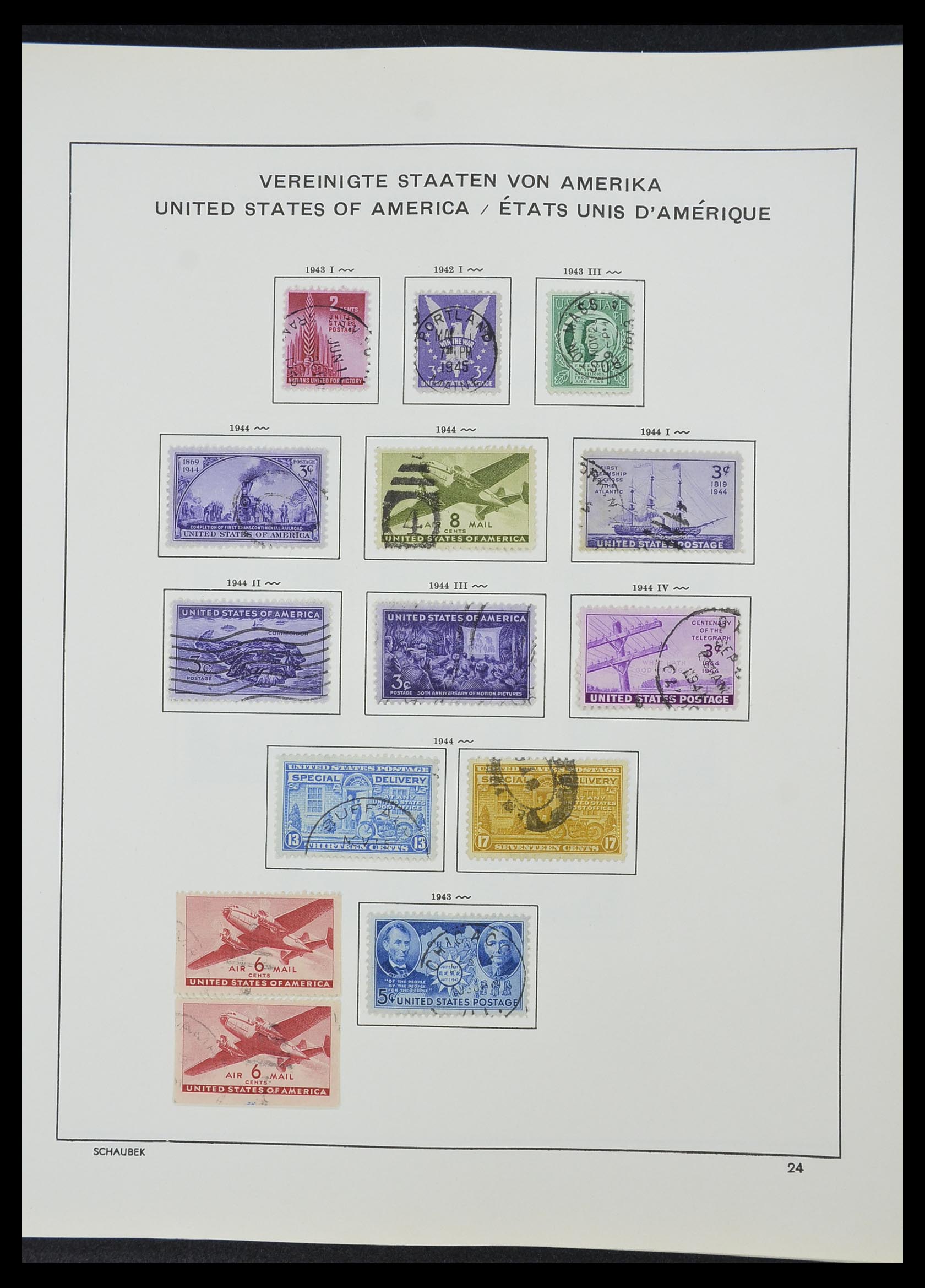 33211 056 - Stamp collection 33211 USA 1847-2010.