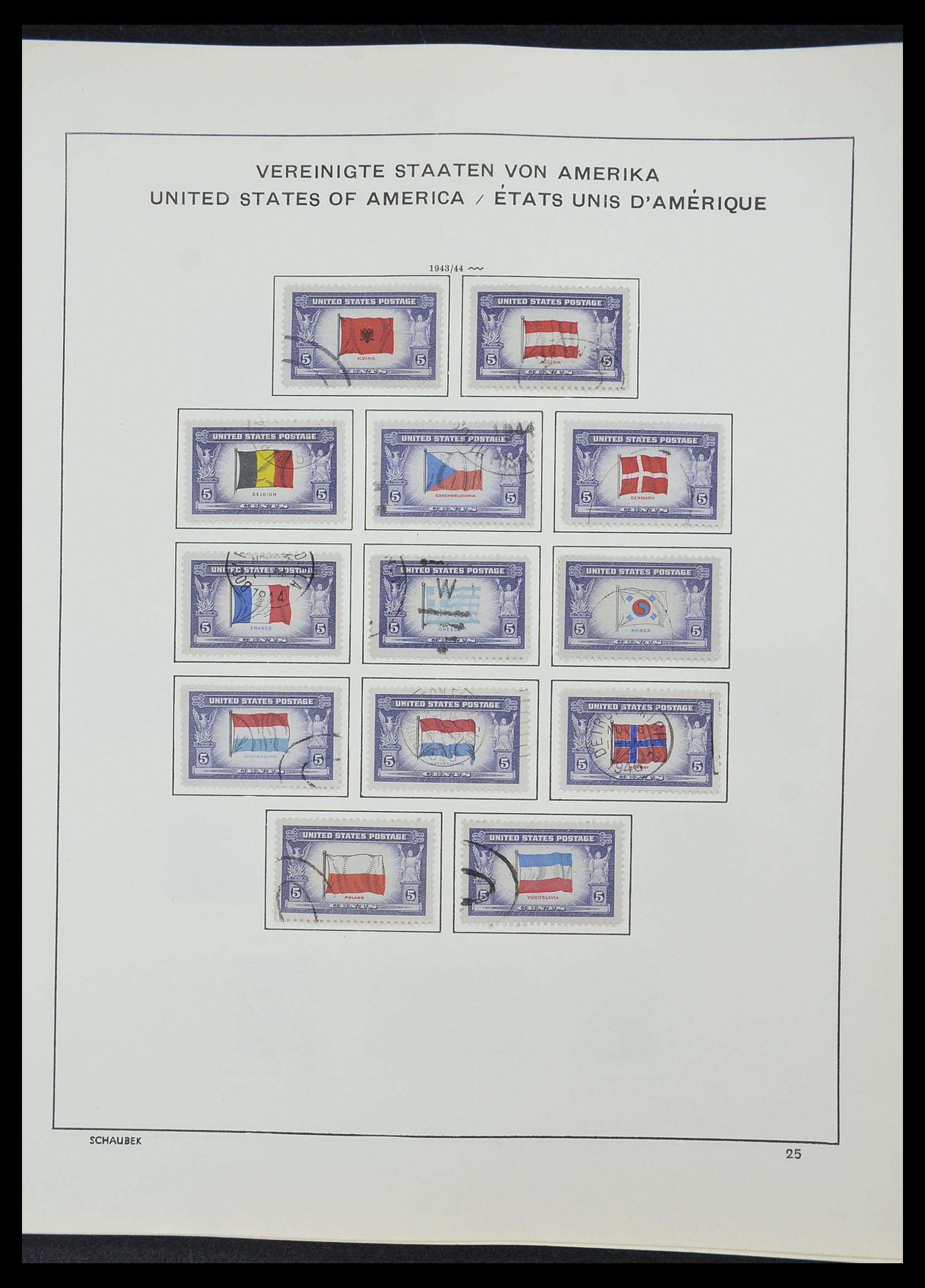 33211 057 - Postzegelverzameling 33211 USA 1847-2010.