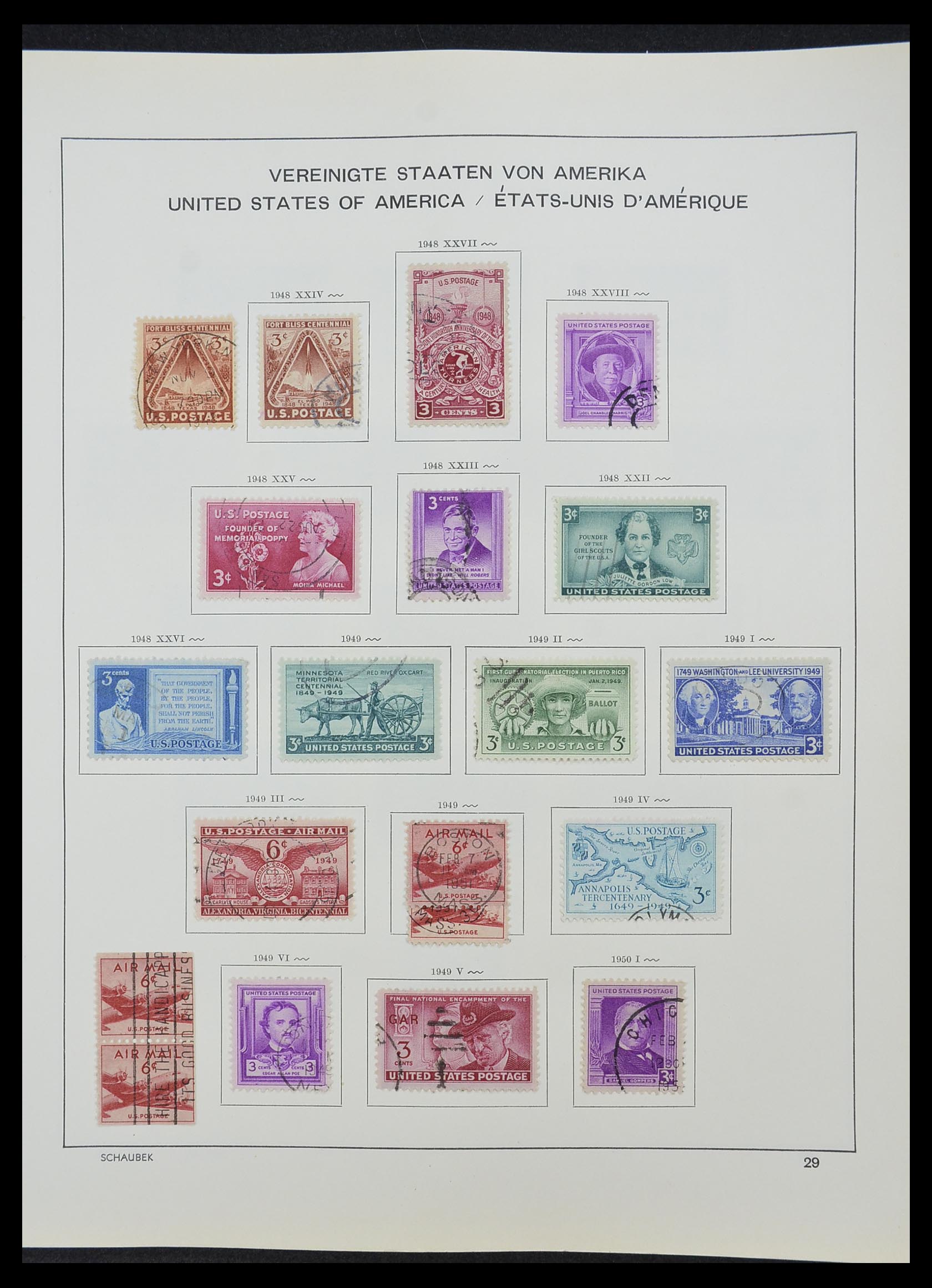 33211 061 - Stamp collection 33211 USA 1847-2010.