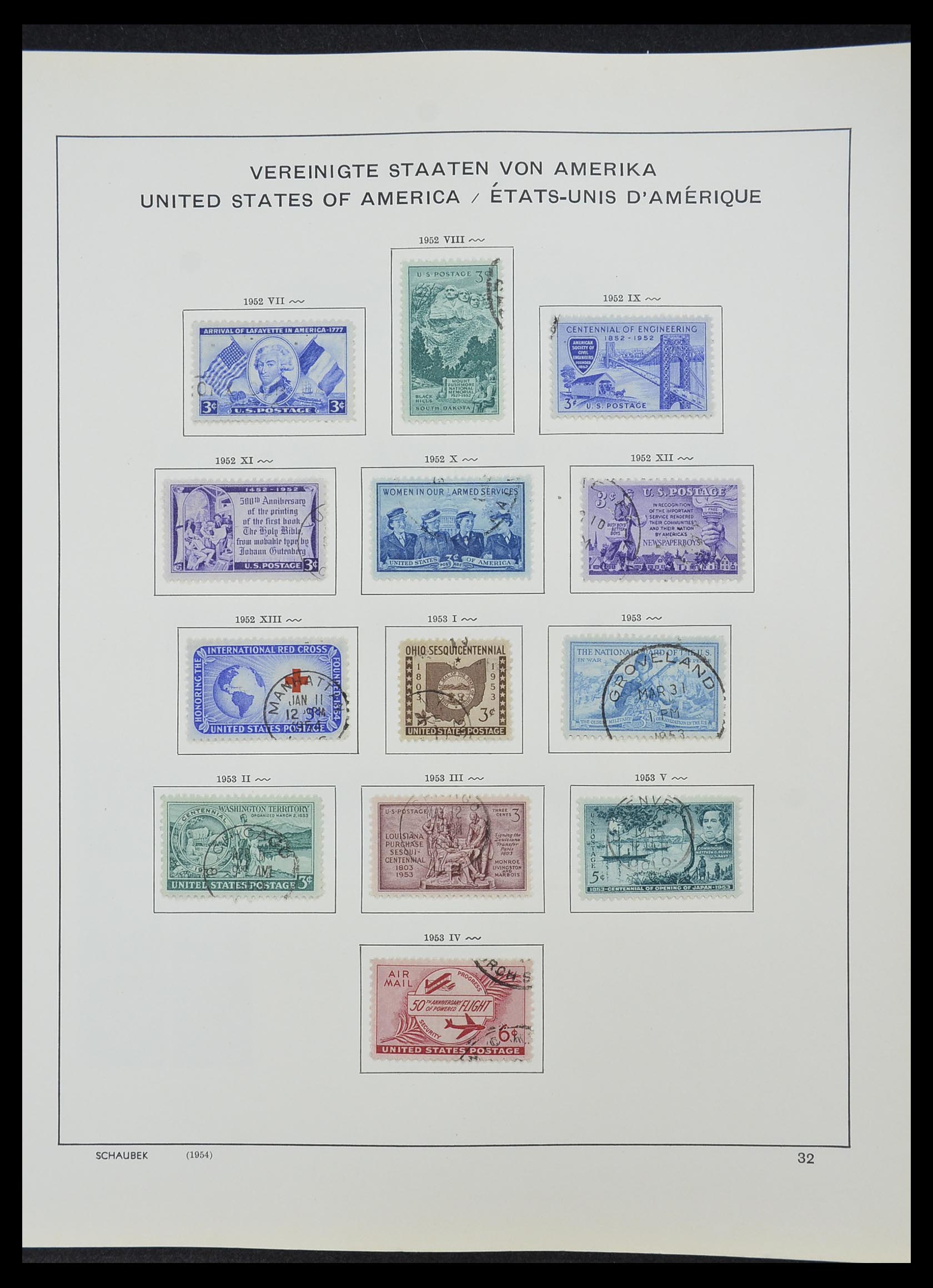 33211 064 - Stamp collection 33211 USA 1847-2010.