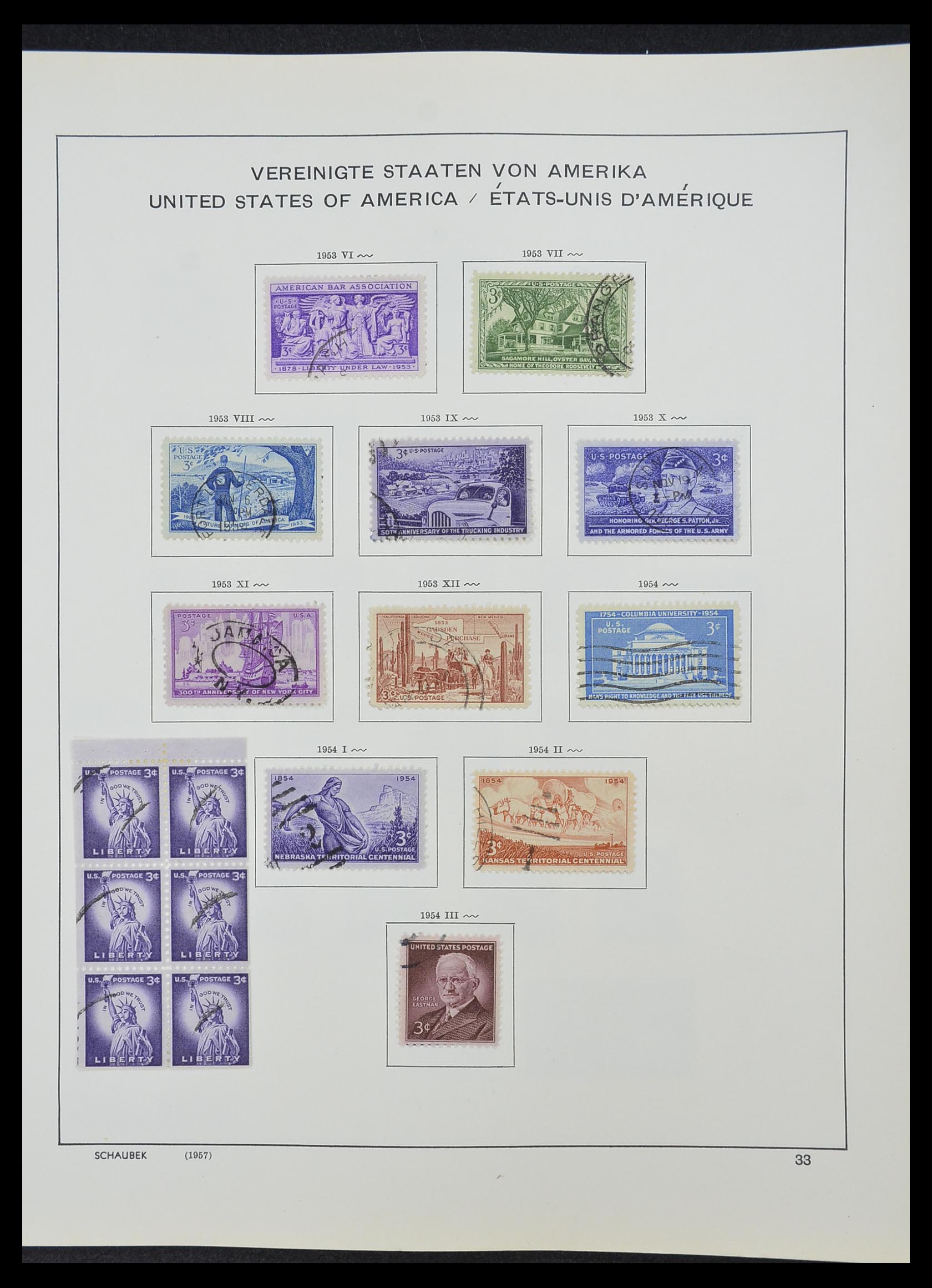 33211 065 - Stamp collection 33211 USA 1847-2010.