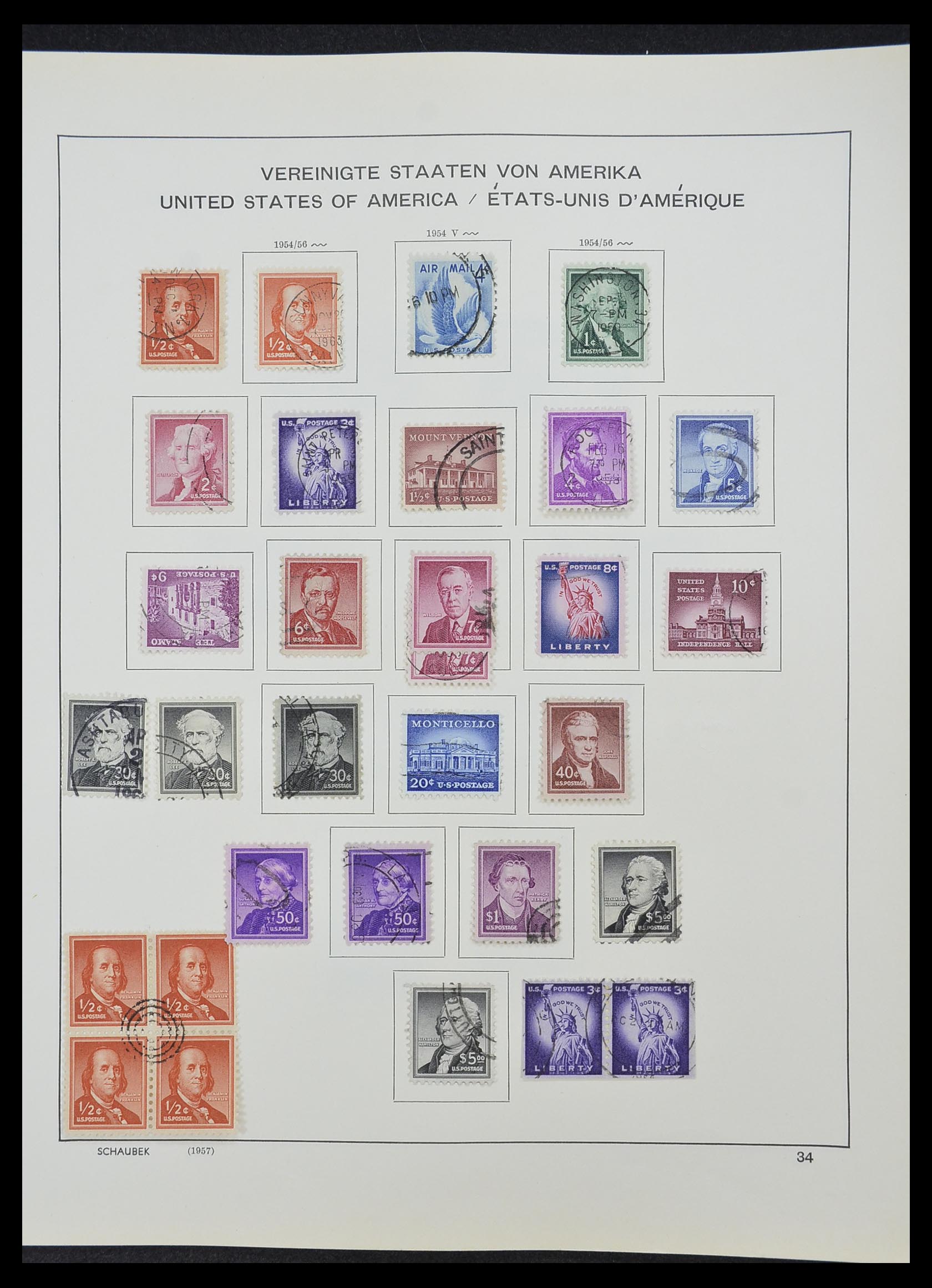 33211 066 - Stamp collection 33211 USA 1847-2010.