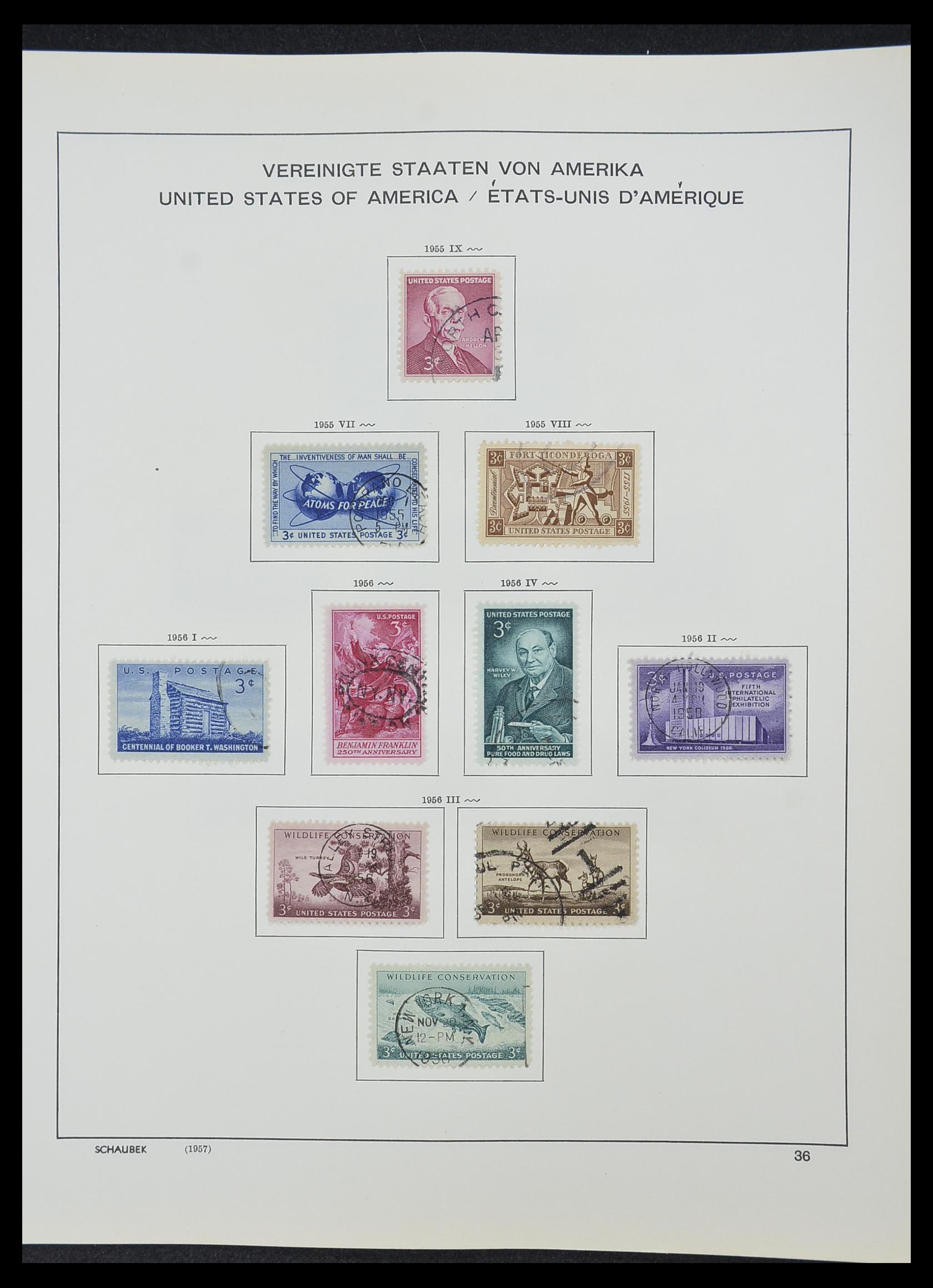 33211 068 - Stamp collection 33211 USA 1847-2010.