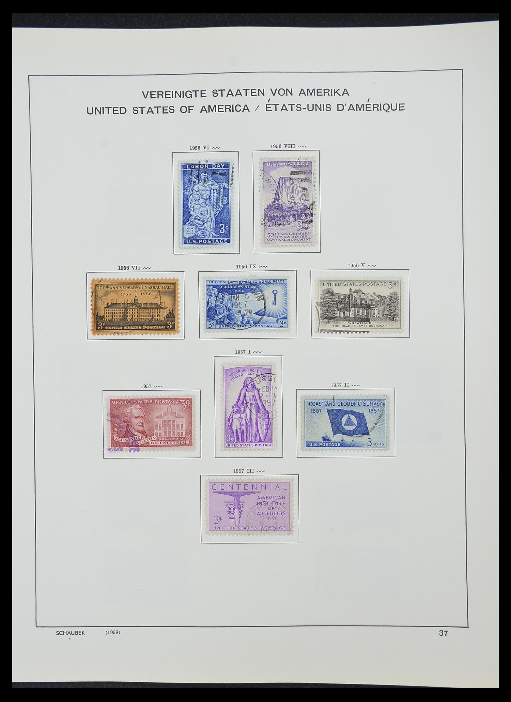 33211 069 - Stamp collection 33211 USA 1847-2010.