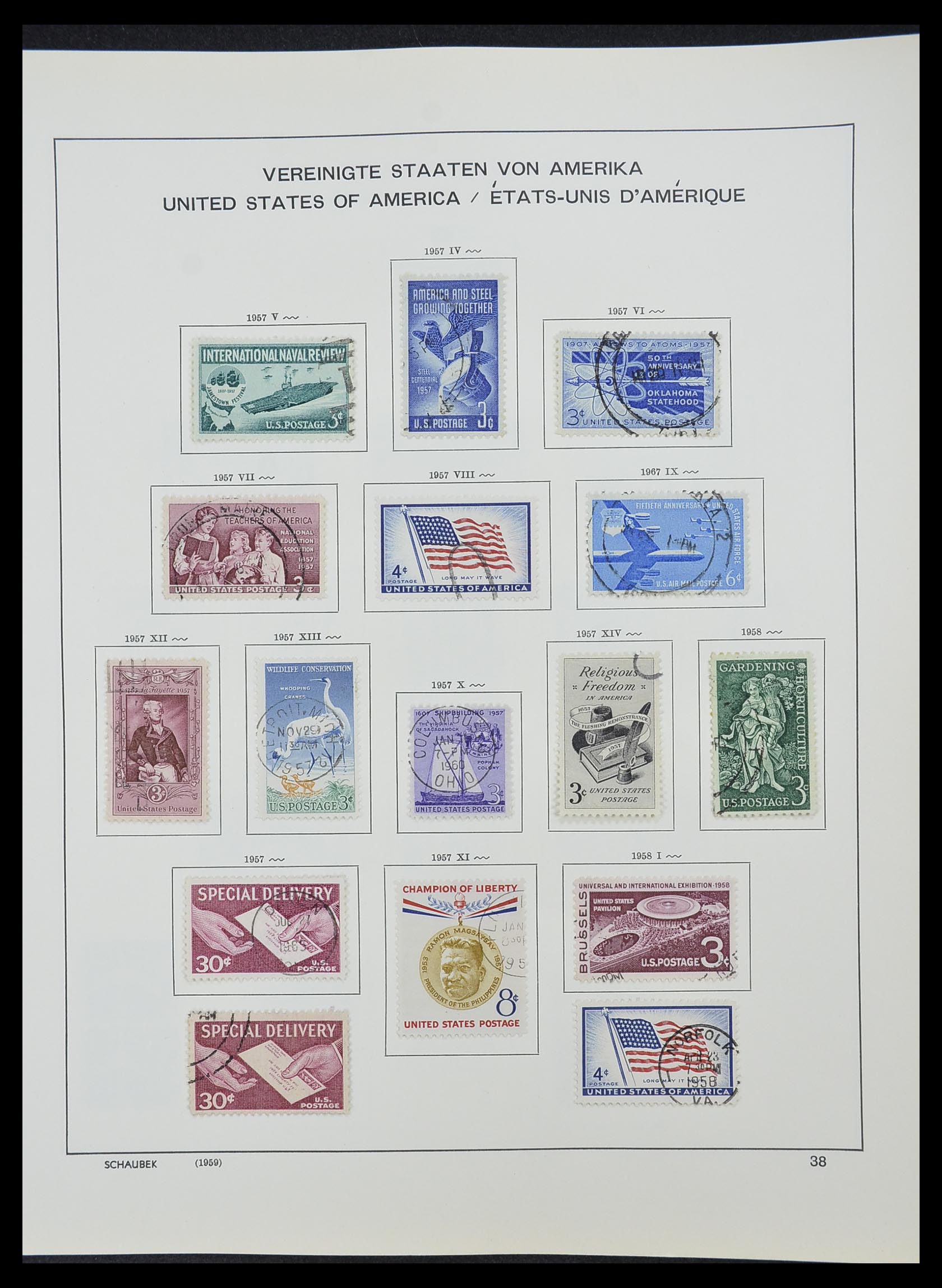 33211 070 - Stamp collection 33211 USA 1847-2010.