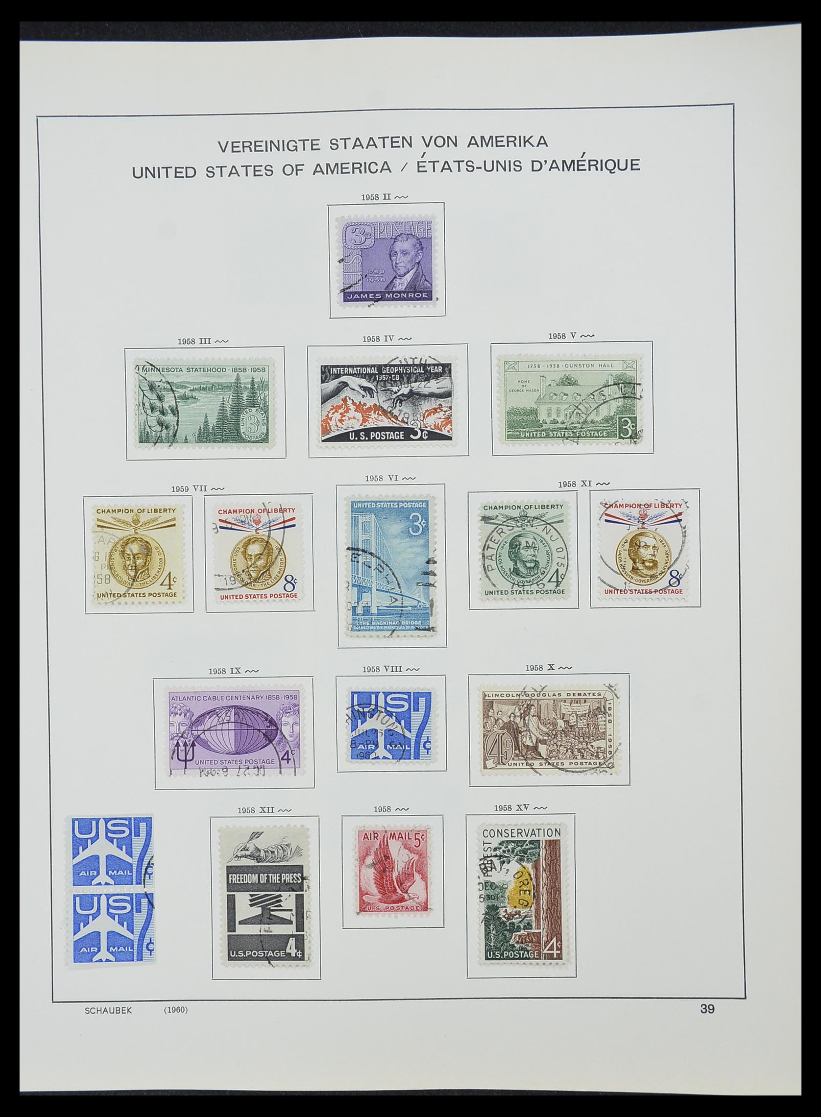 33211 071 - Stamp collection 33211 USA 1847-2010.