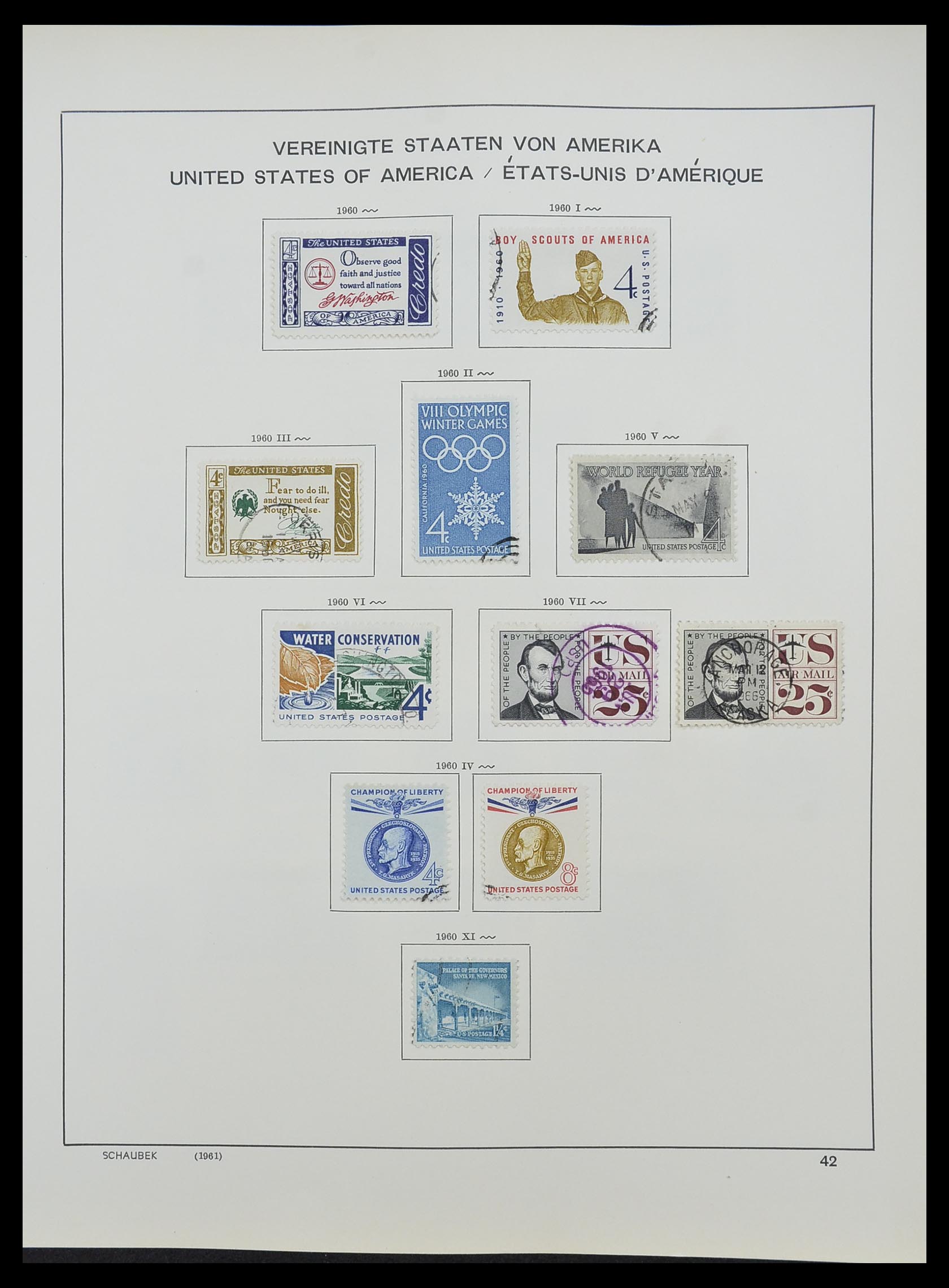 33211 074 - Stamp collection 33211 USA 1847-2010.