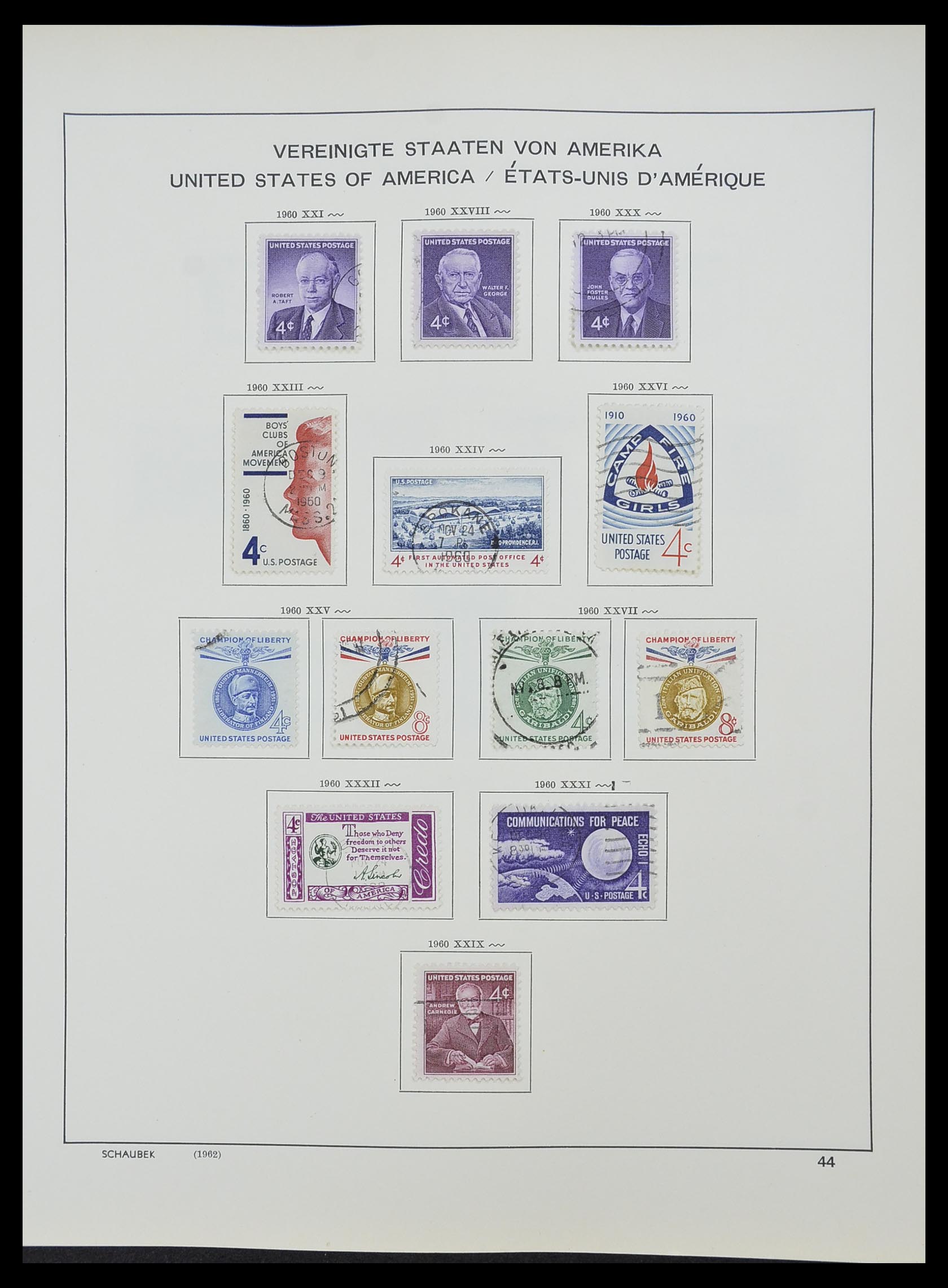 33211 076 - Stamp collection 33211 USA 1847-2010.