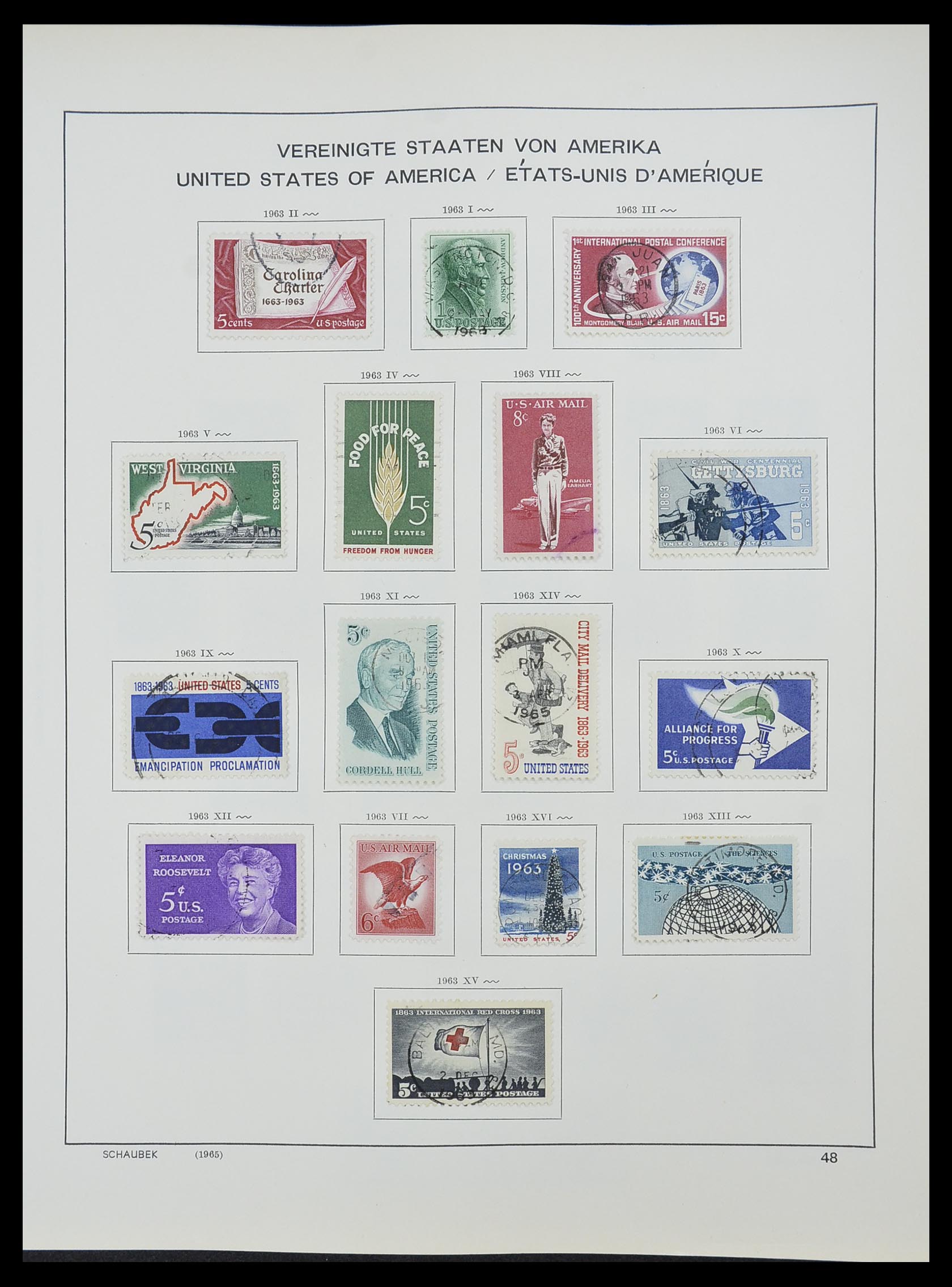 33211 080 - Stamp collection 33211 USA 1847-2010.