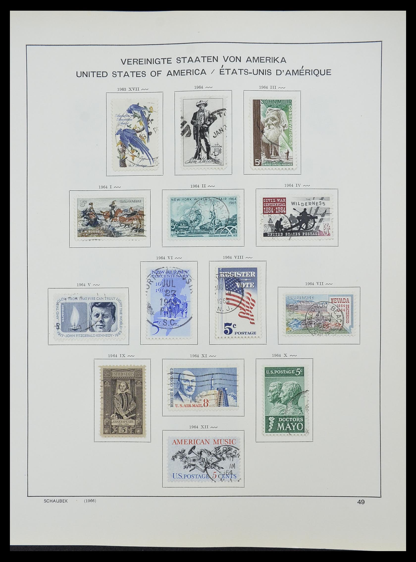 33211 082 - Stamp collection 33211 USA 1847-2010.