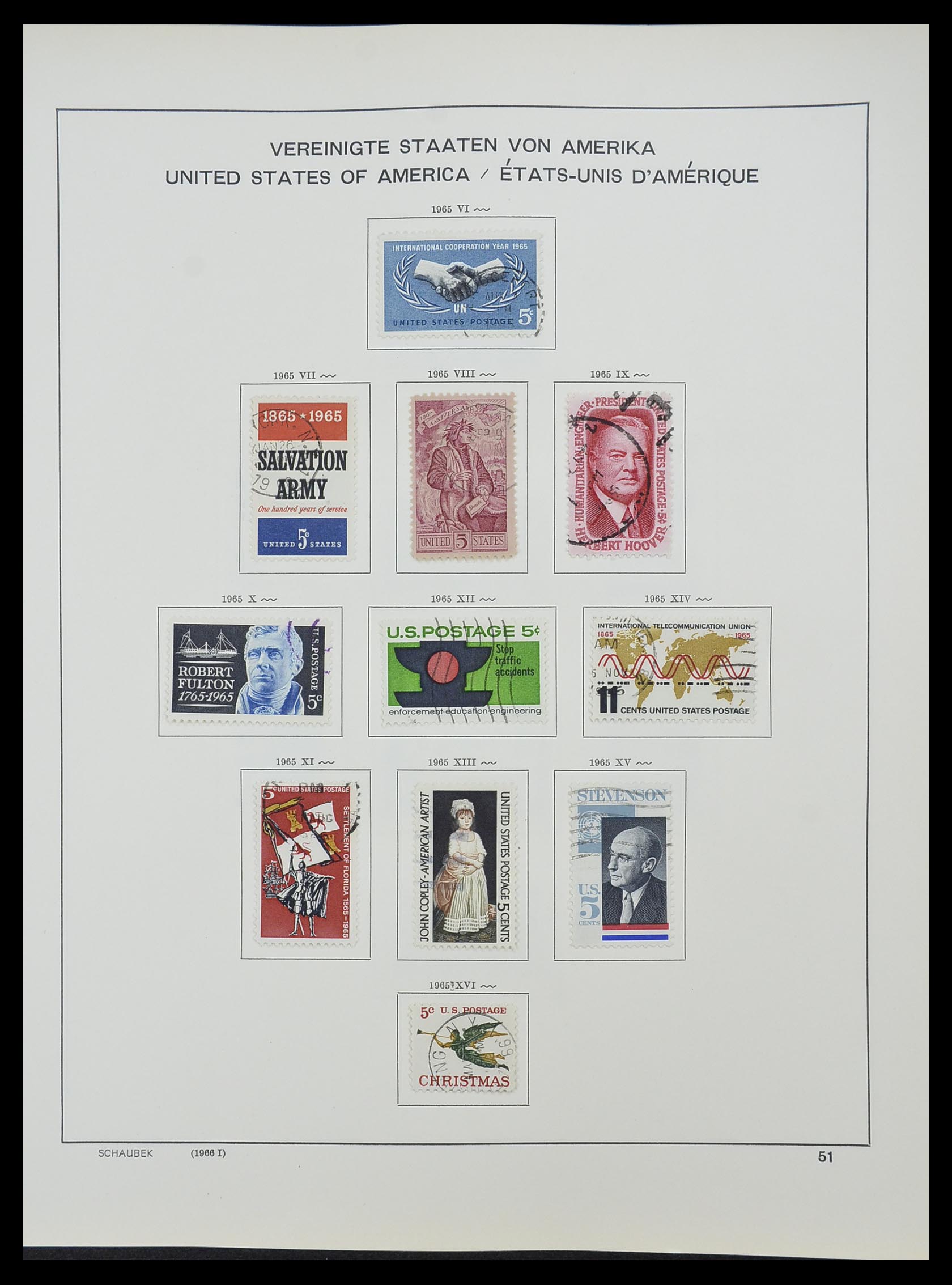 33211 084 - Stamp collection 33211 USA 1847-2010.