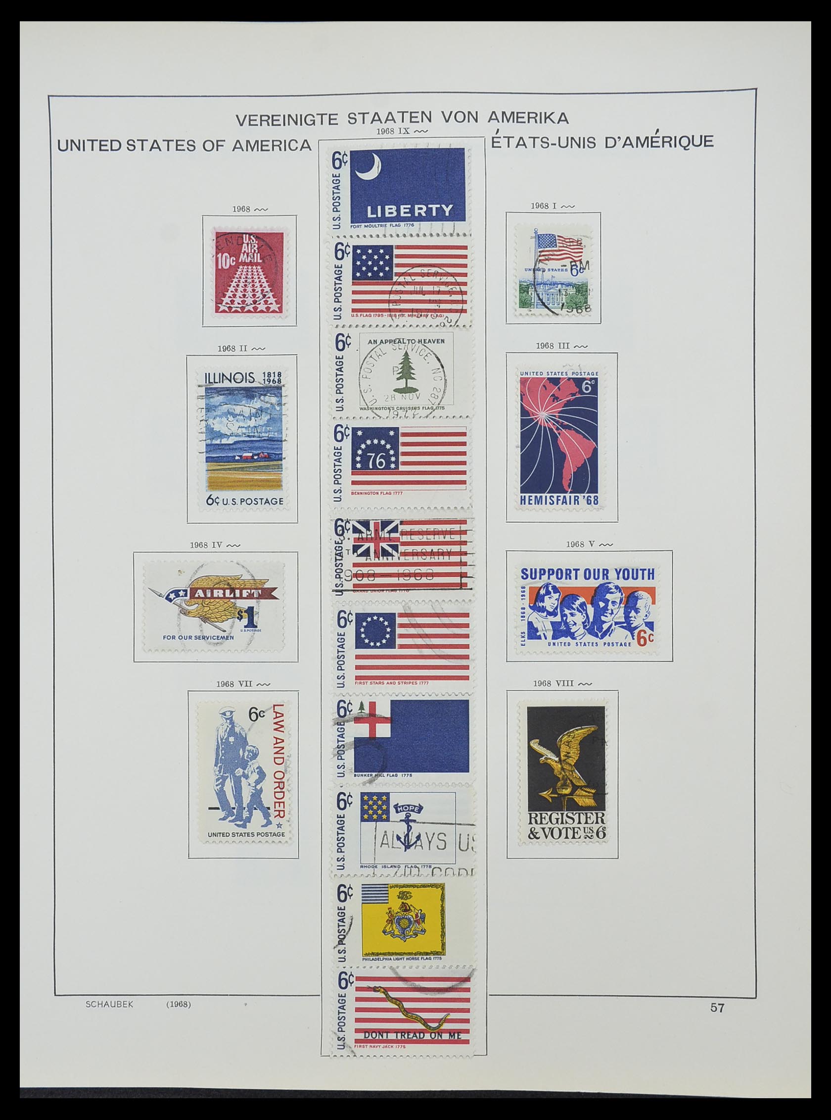 33211 090 - Stamp collection 33211 USA 1847-2010.