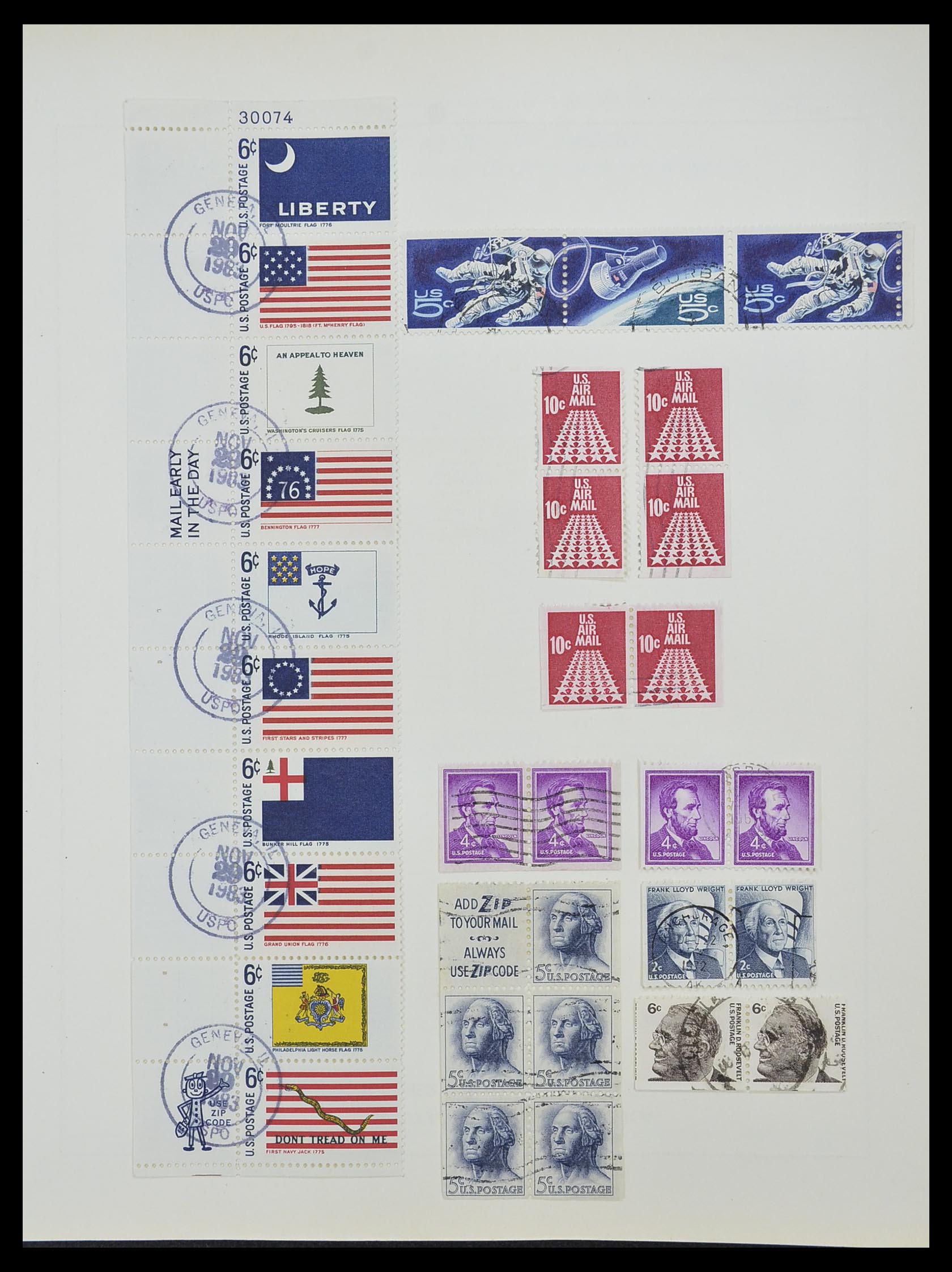 33211 094 - Stamp collection 33211 USA 1847-2010.
