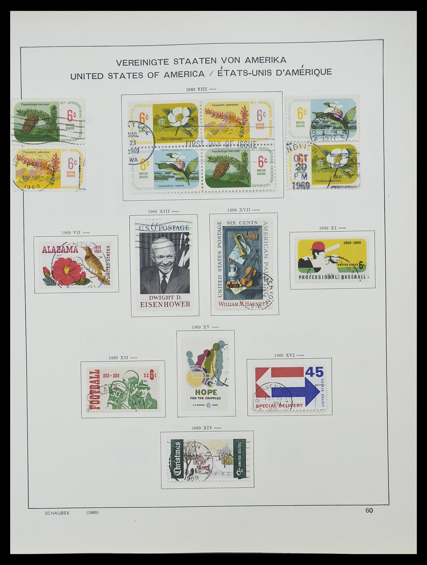 33211 096 - Stamp collection 33211 USA 1847-2010.