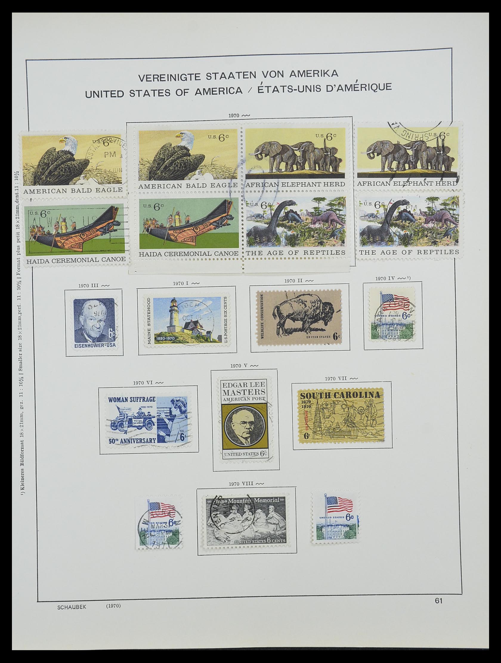 33211 097 - Stamp collection 33211 USA 1847-2010.