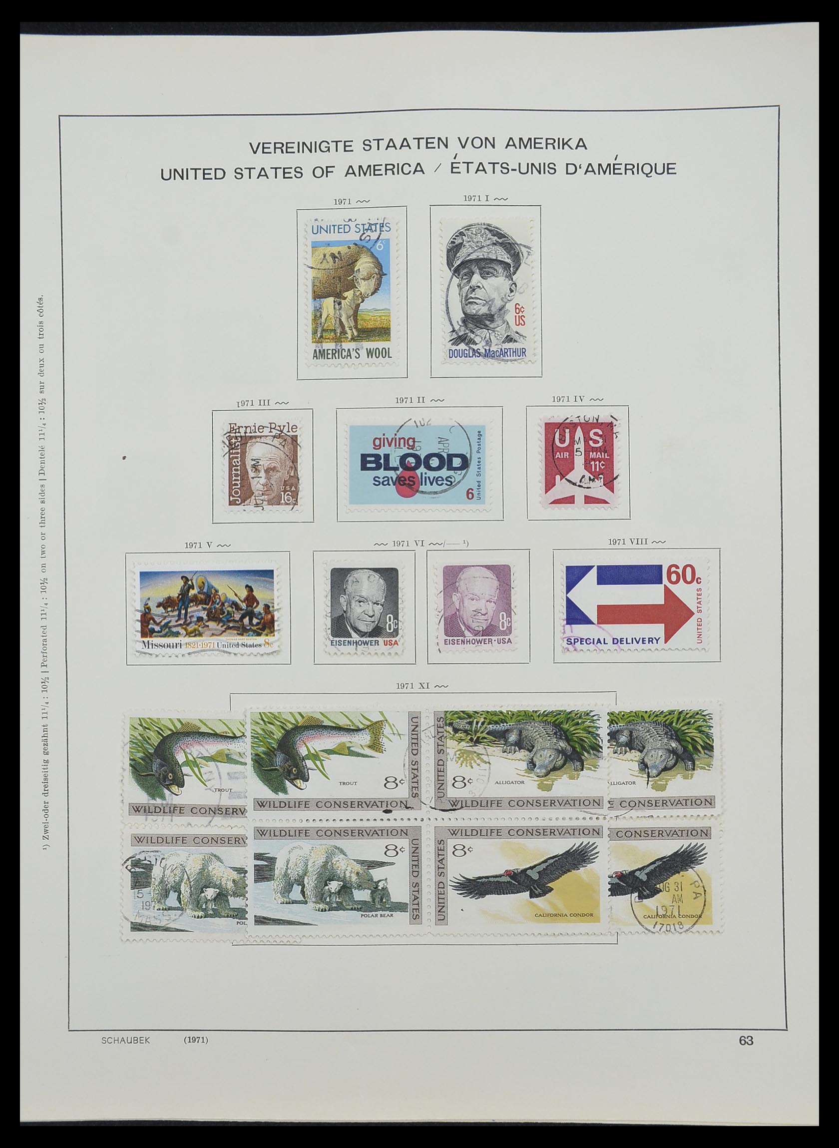 33211 099 - Stamp collection 33211 USA 1847-2010.