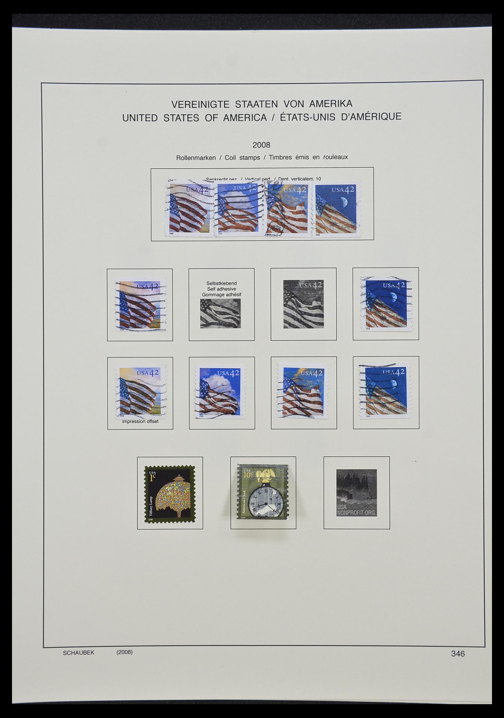 33211 539 - Stamp collection 33211 USA 1847-2010.