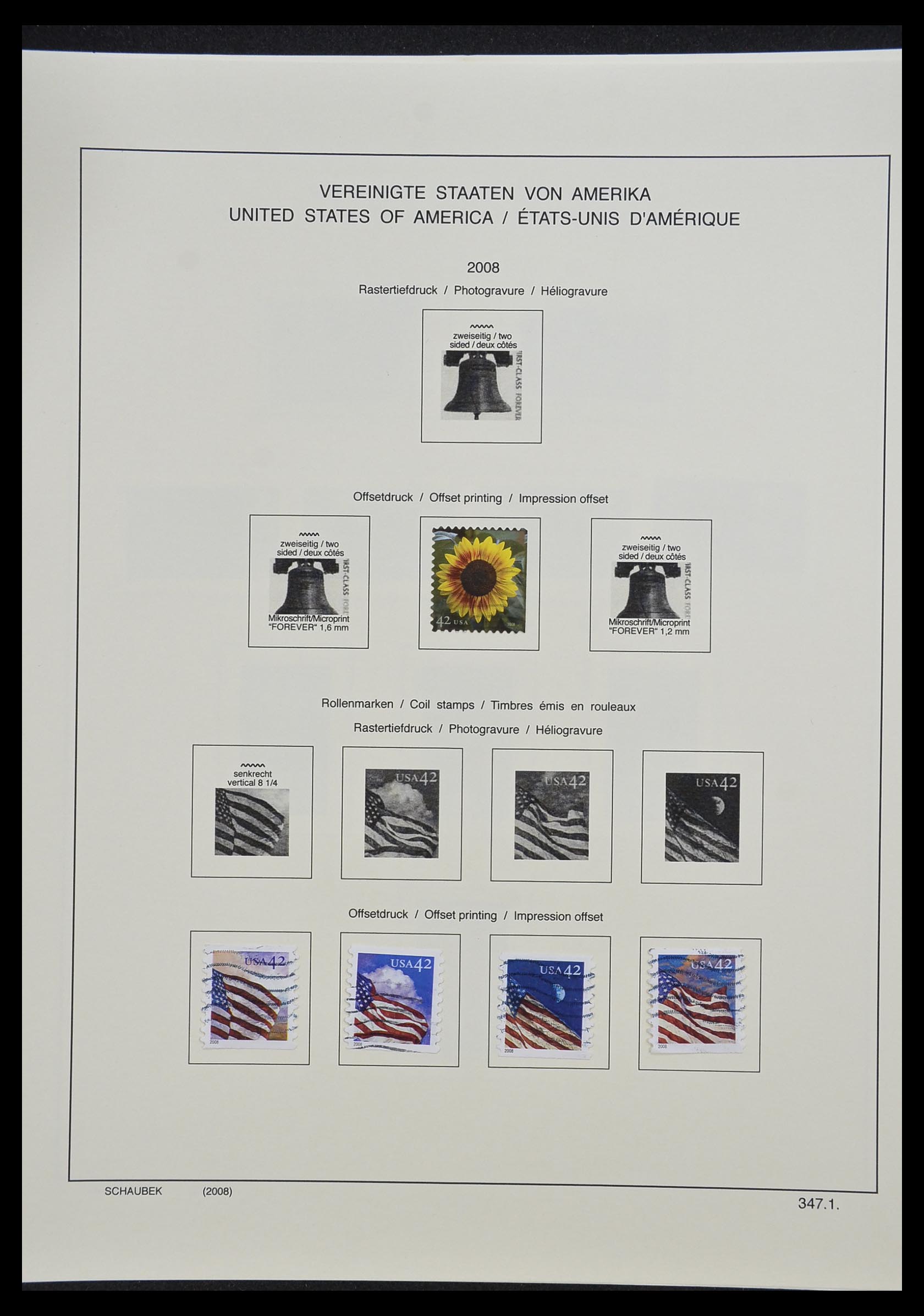 33211 540 - Stamp collection 33211 USA 1847-2010.