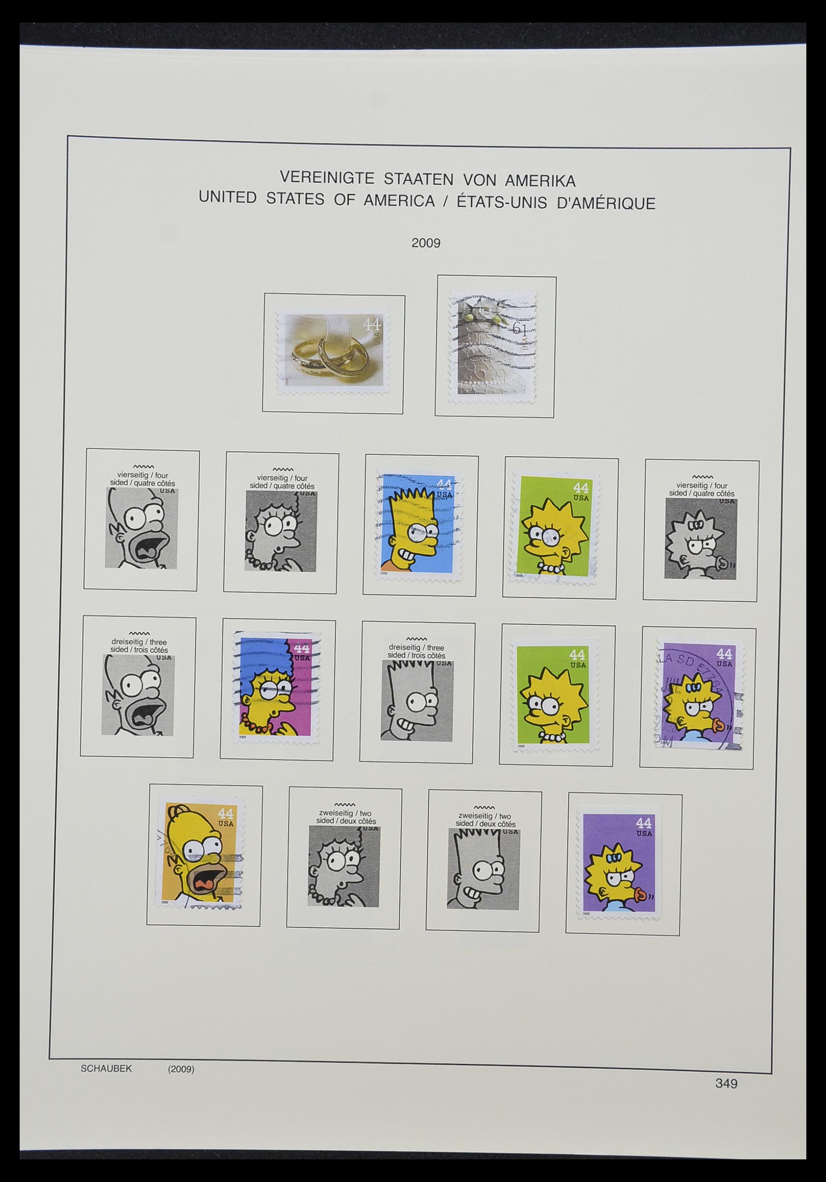 33211 542 - Stamp collection 33211 USA 1847-2010.