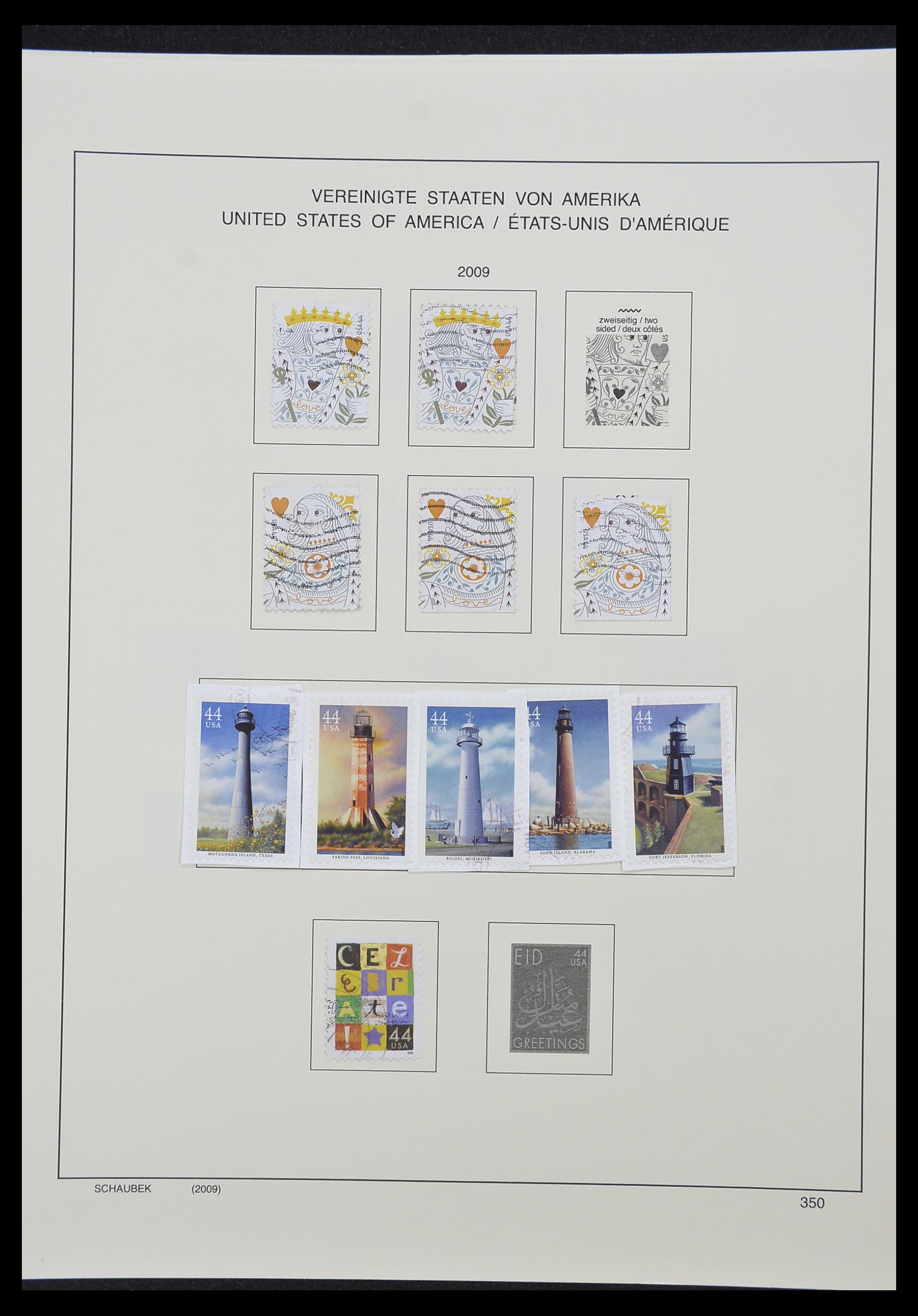 33211 543 - Stamp collection 33211 USA 1847-2010.