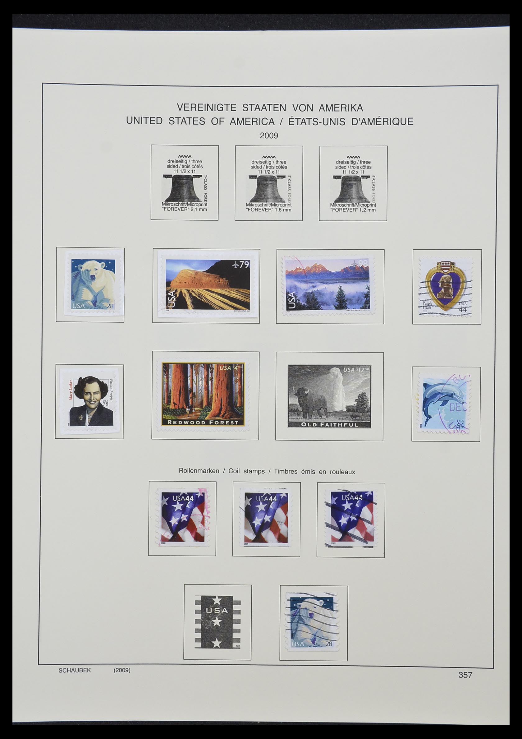 33211 550 - Stamp collection 33211 USA 1847-2010.