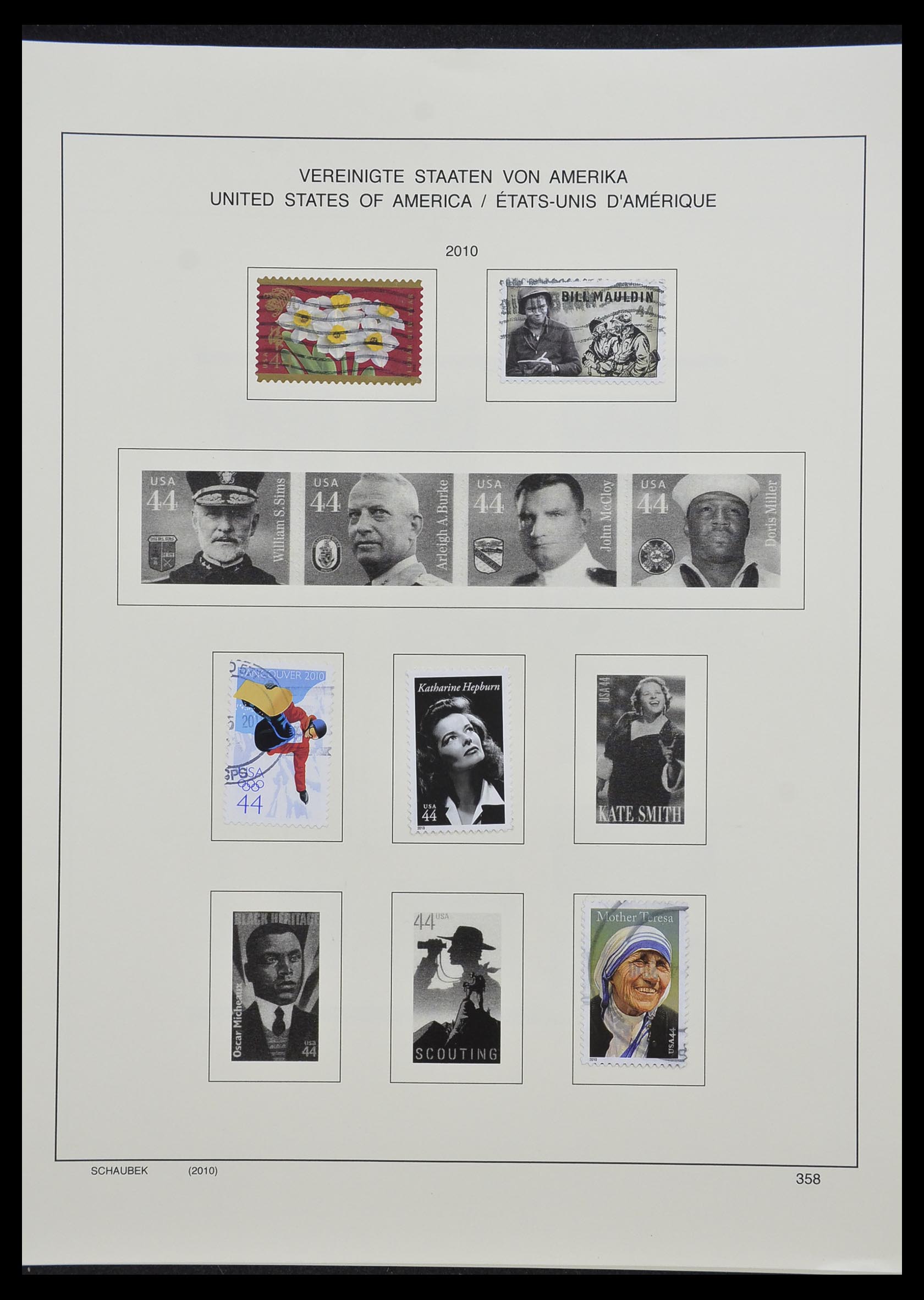 33211 553 - Stamp collection 33211 USA 1847-2010.