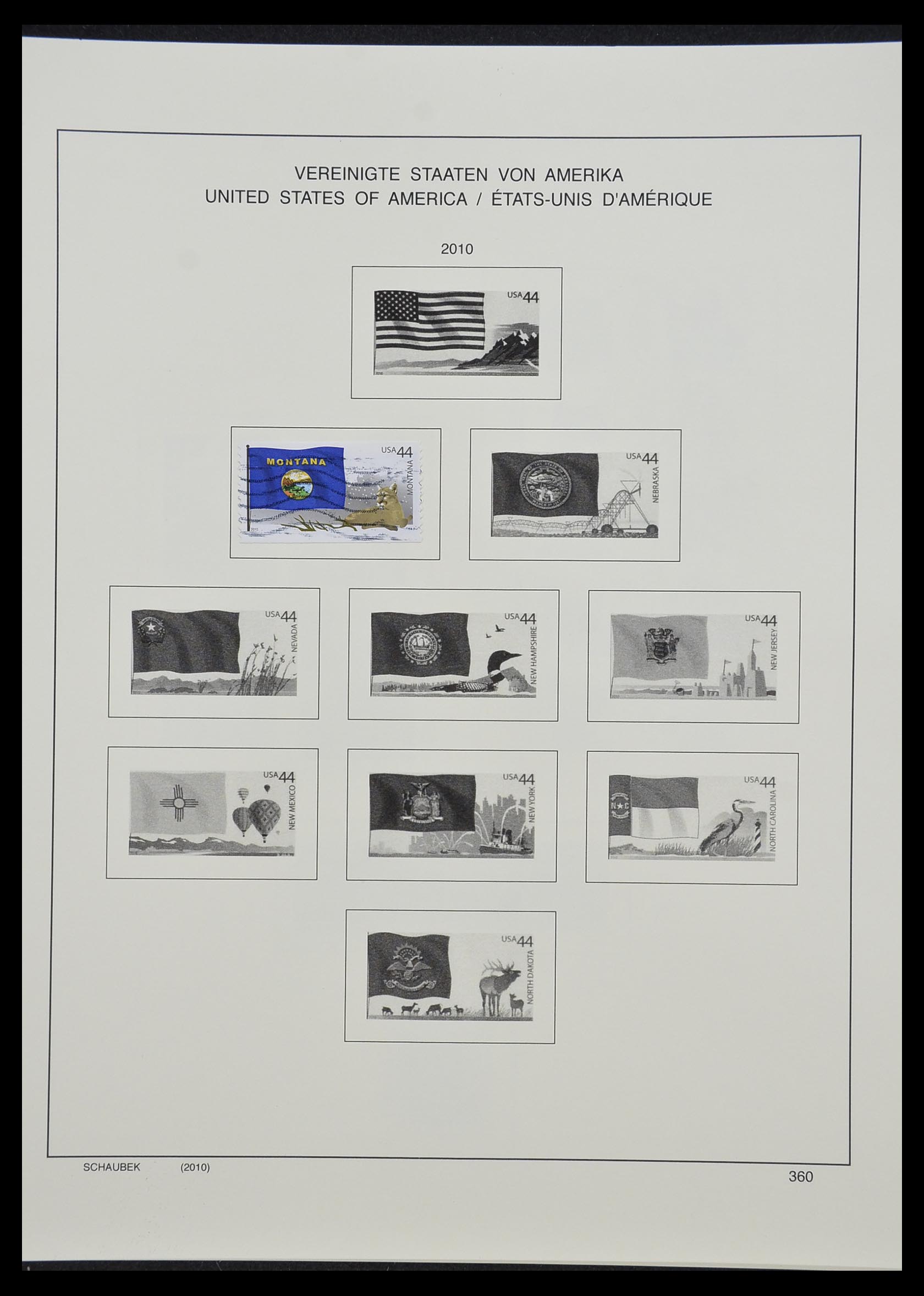 33211 555 - Stamp collection 33211 USA 1847-2010.
